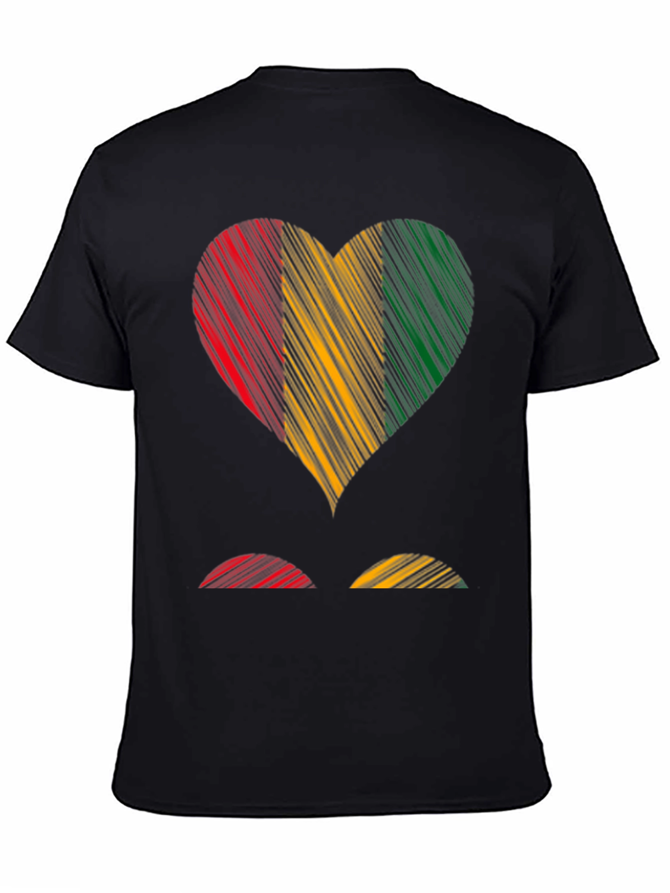 Guinea Heart Flag T-Shirt - Show Your Pride!