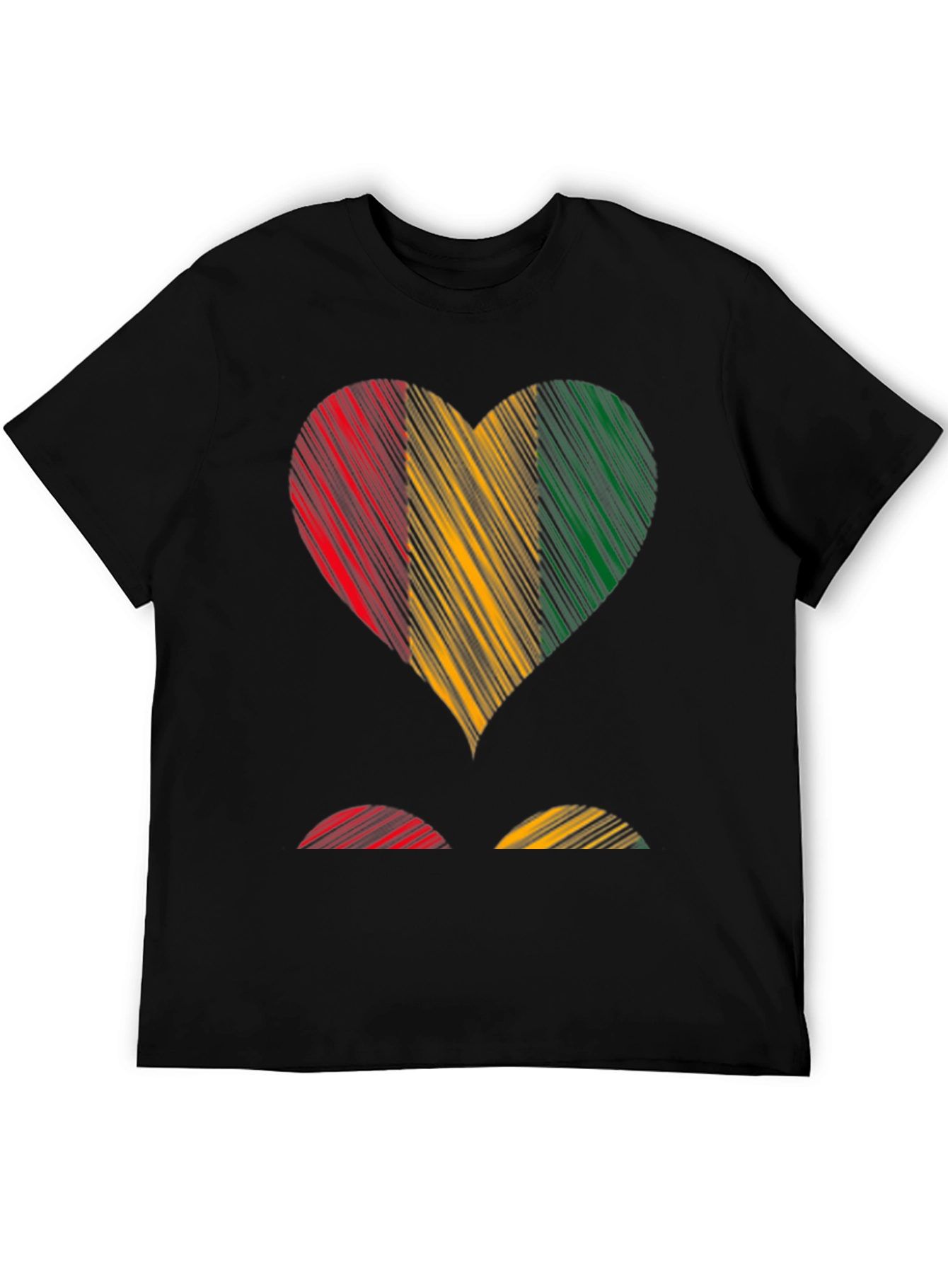 Guinea Heart Flag T-Shirt - Show Your Pride!