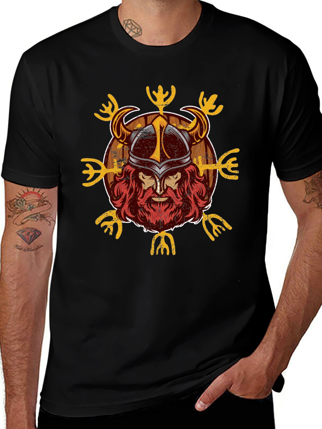 Viking Warrior Graphic Tee