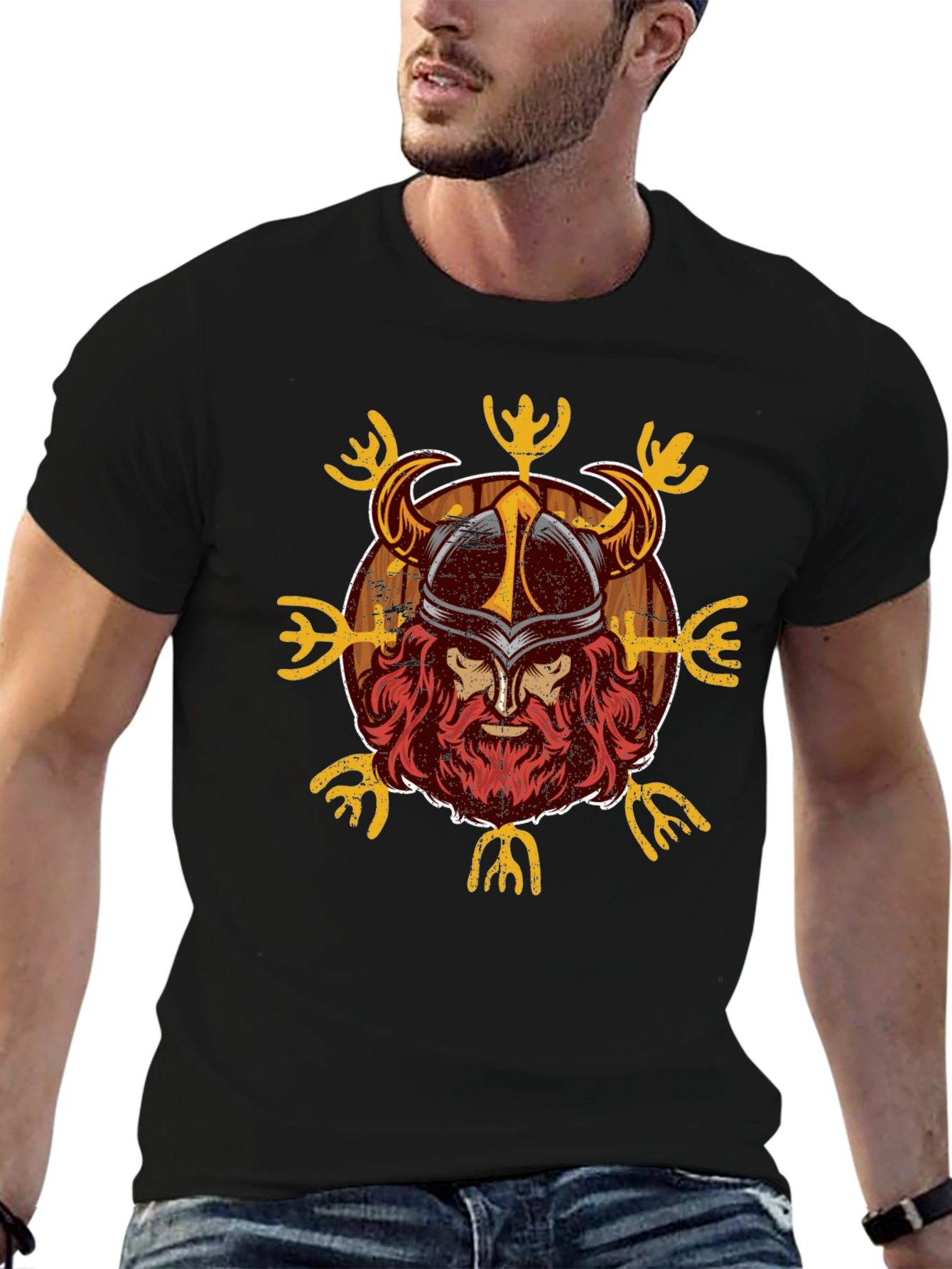 Viking Warrior Graphic Tee