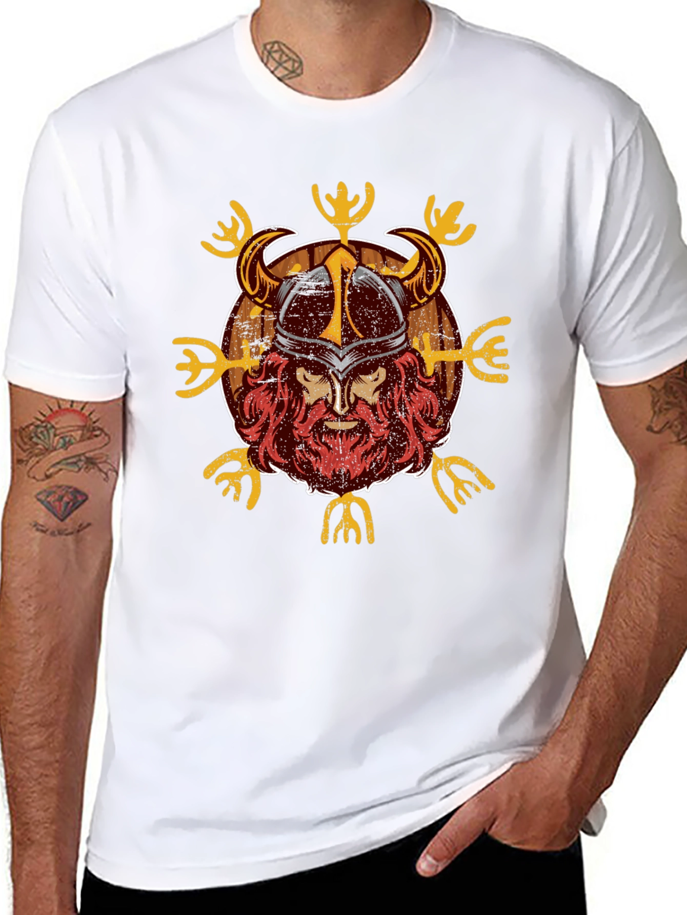 Viking Warrior Graphic Tee