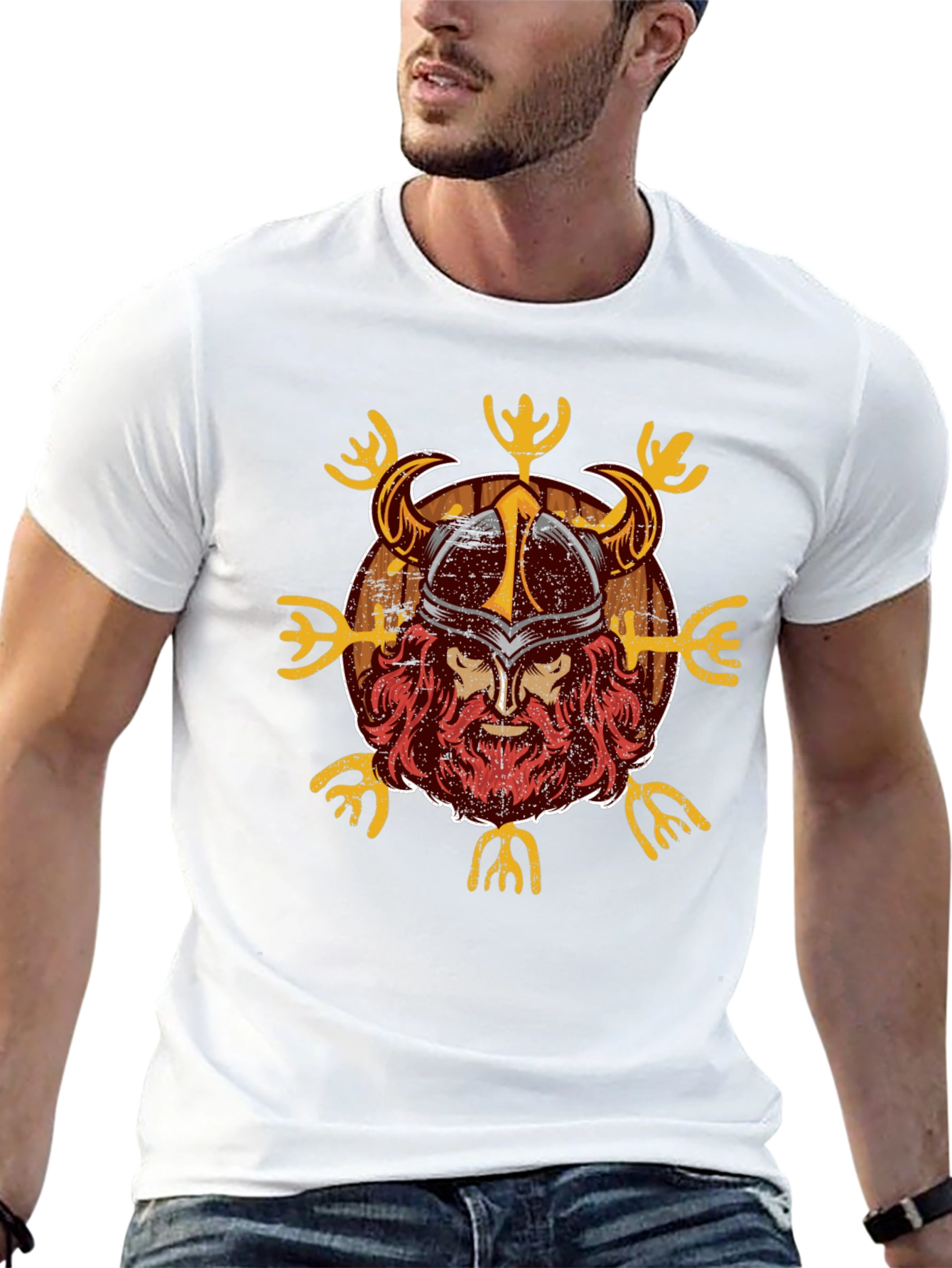 Viking Warrior Graphic Tee