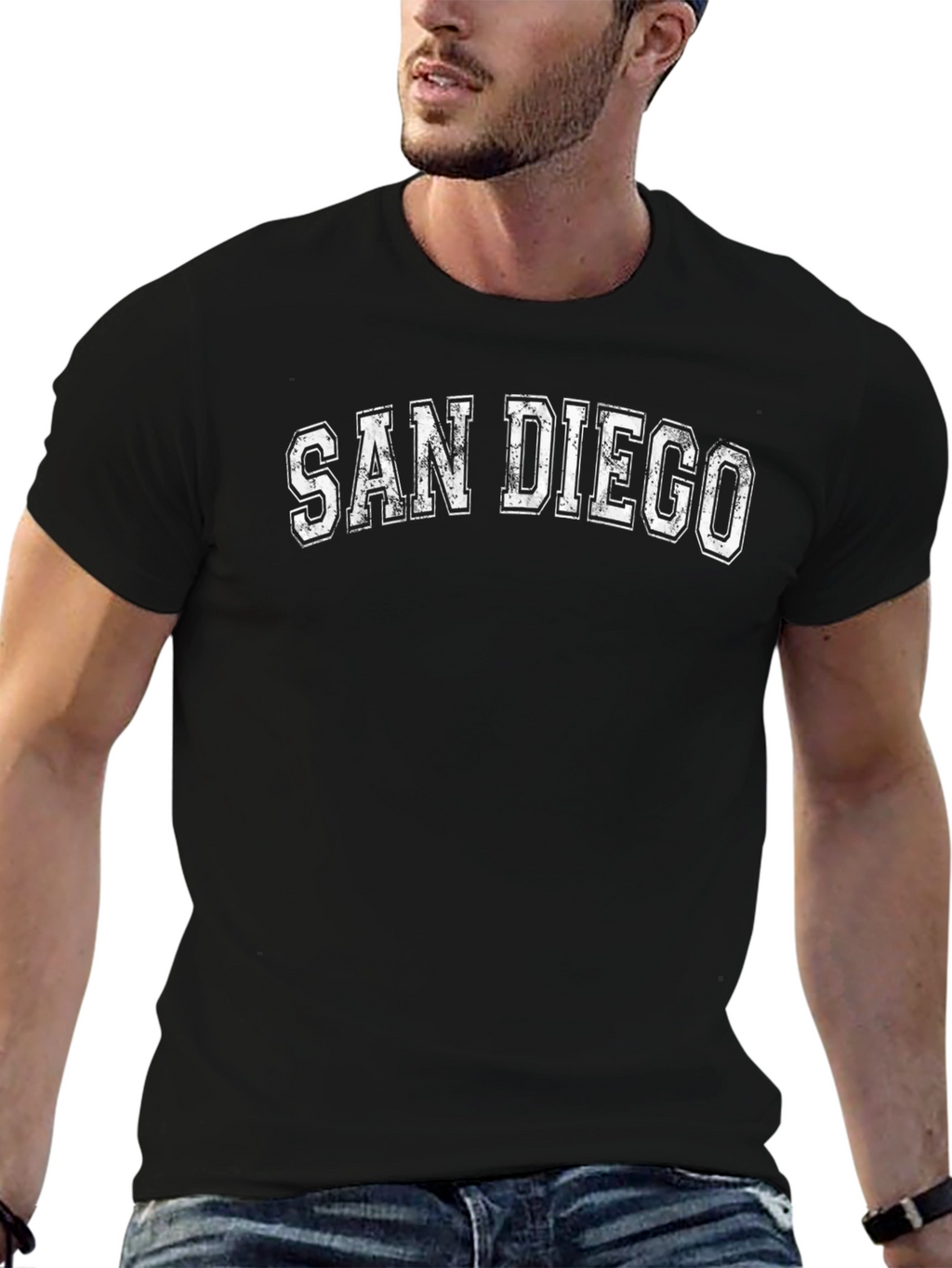 San Diego Graphic Tee - Black