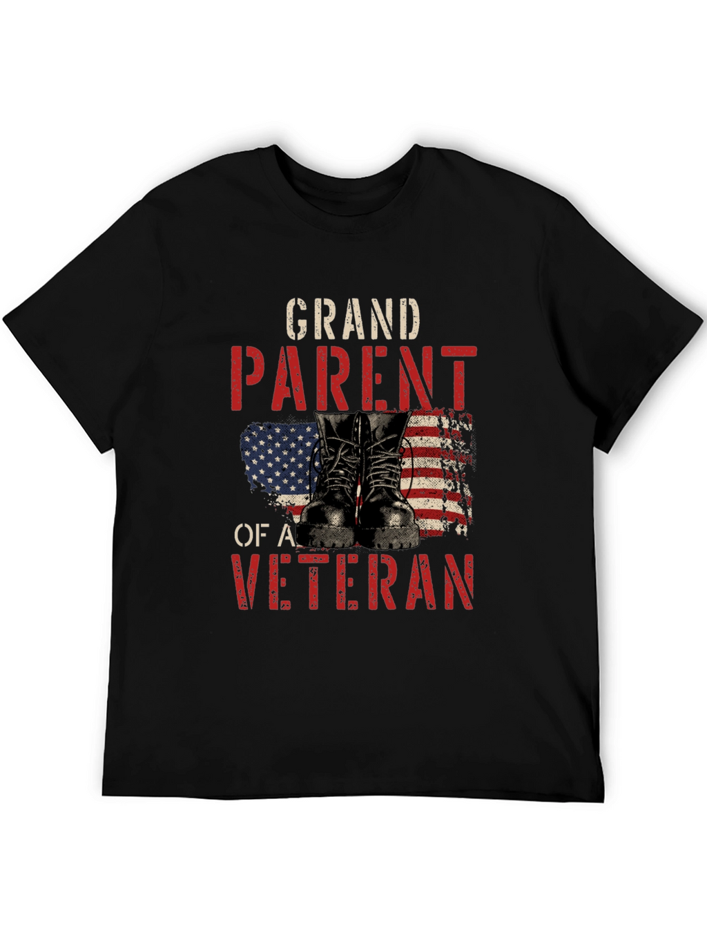 Grandparent of a Veteran T-Shirt - Patriotic