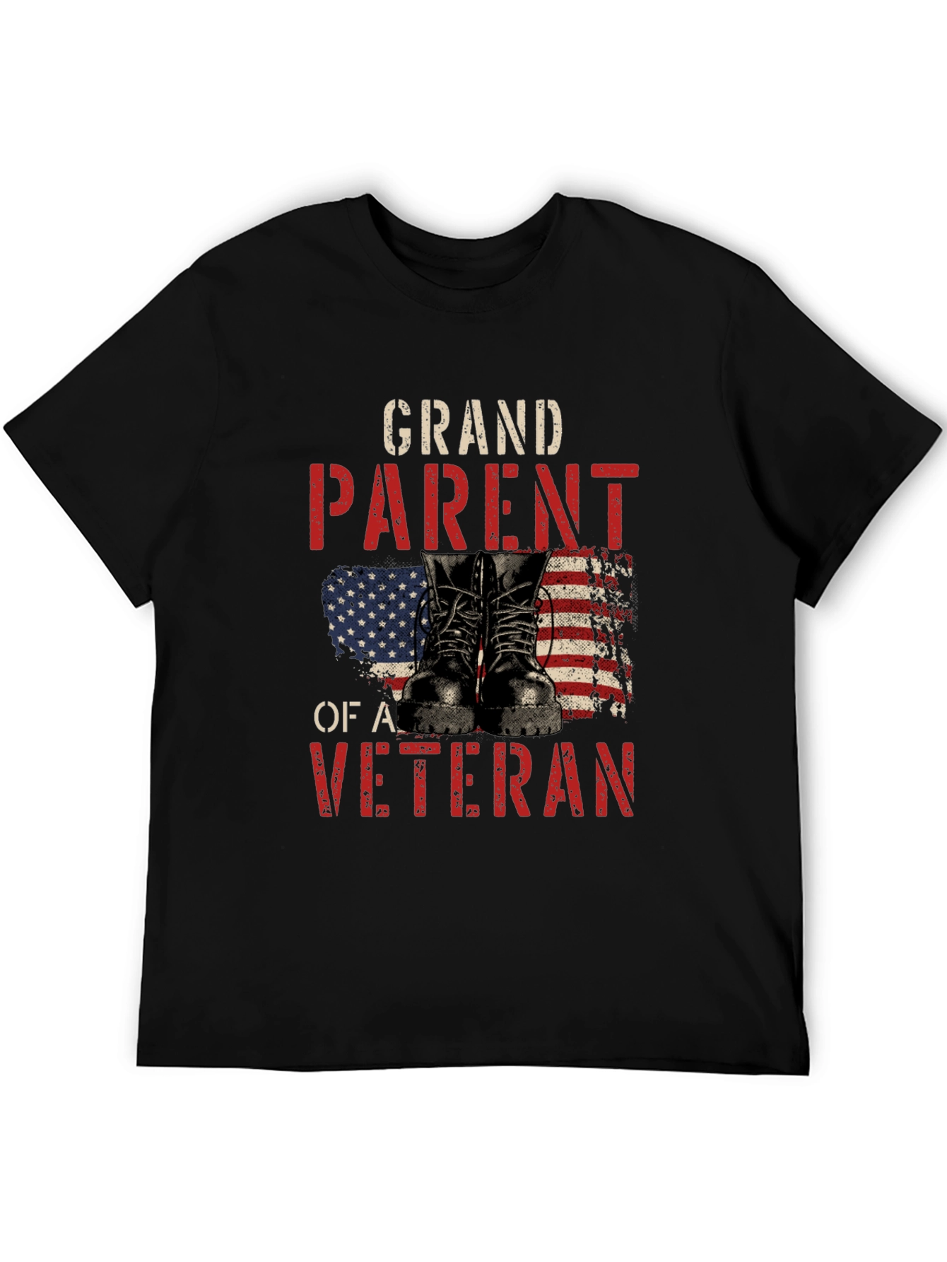 Grandparent of a Veteran T-Shirt - Patriotic