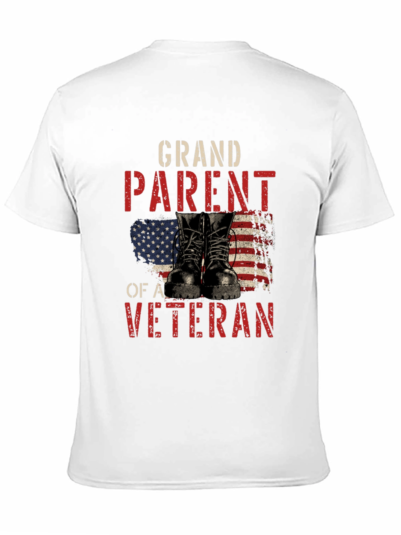 Grandparent of a Veteran T-Shirt - Patriotic