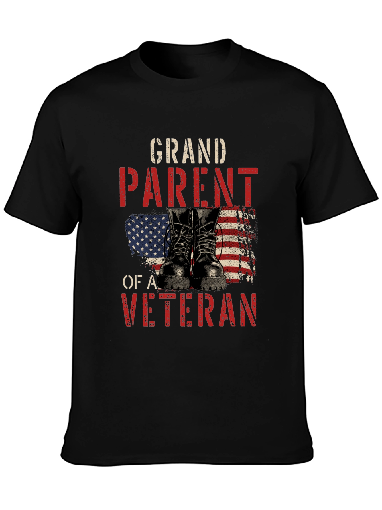Grandparent of a Veteran T-Shirt - Patriotic