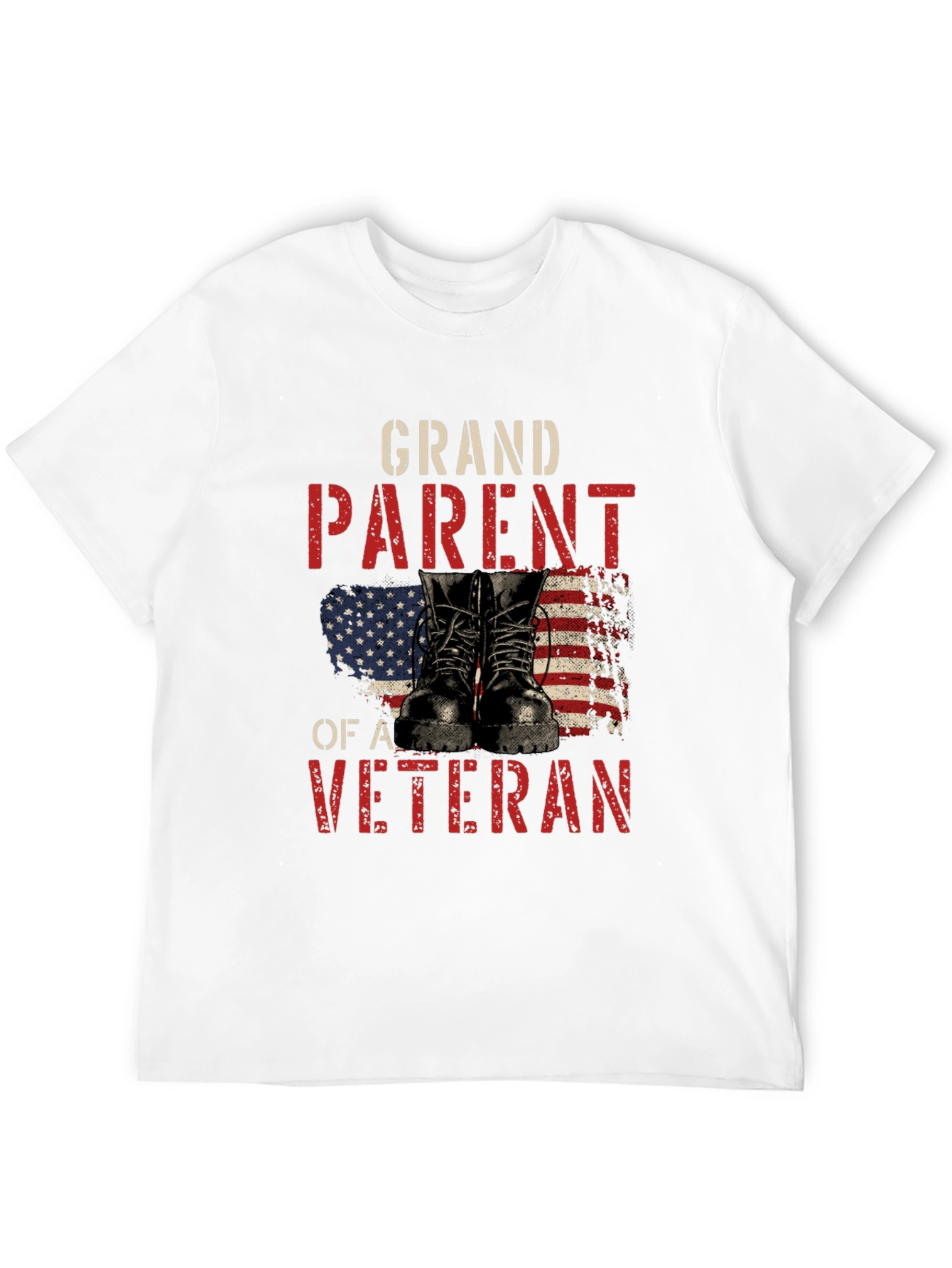 Grandparent of a Veteran T-Shirt - Patriotic
