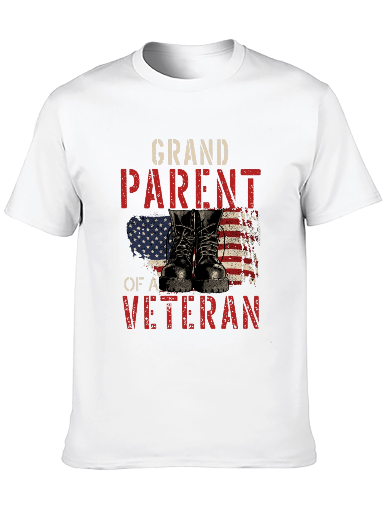 Grandparent of a Veteran T-Shirt - Patriotic