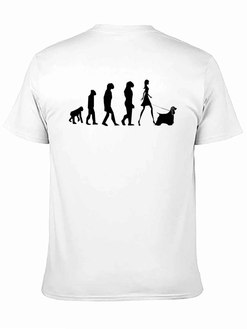 Evolution Dog Walker Graphic Tee - Black