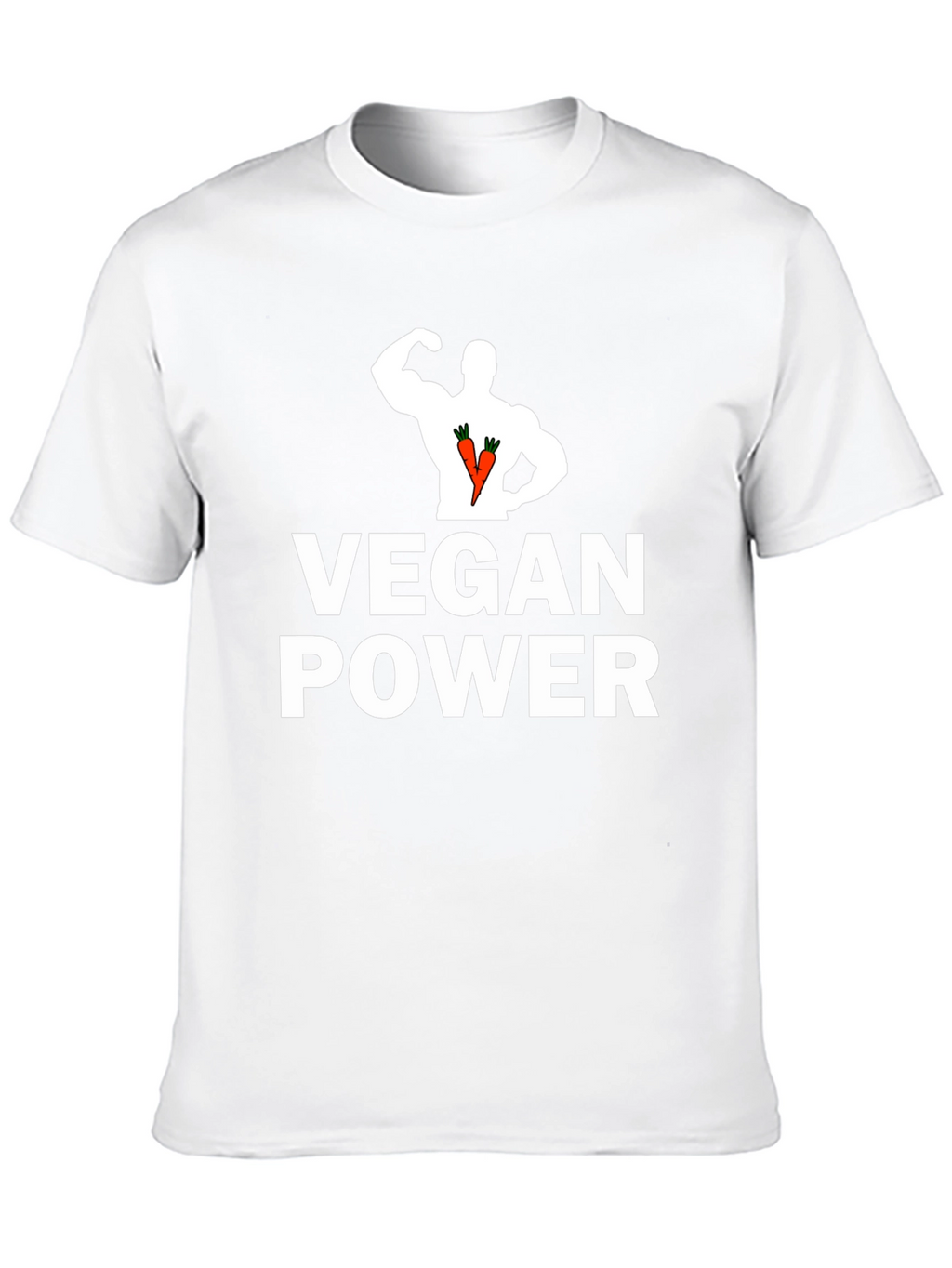 Vegan Power T-Shirt - Strong & Healthy Lifestyle Tee