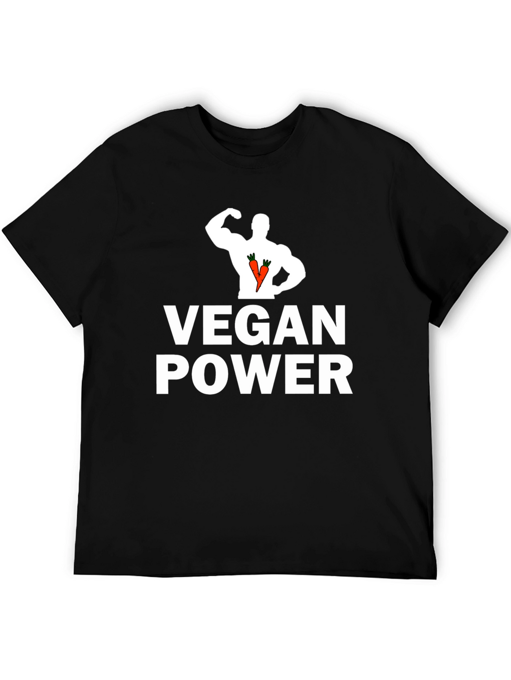 Vegan Power T-Shirt - Strong & Healthy Lifestyle Tee