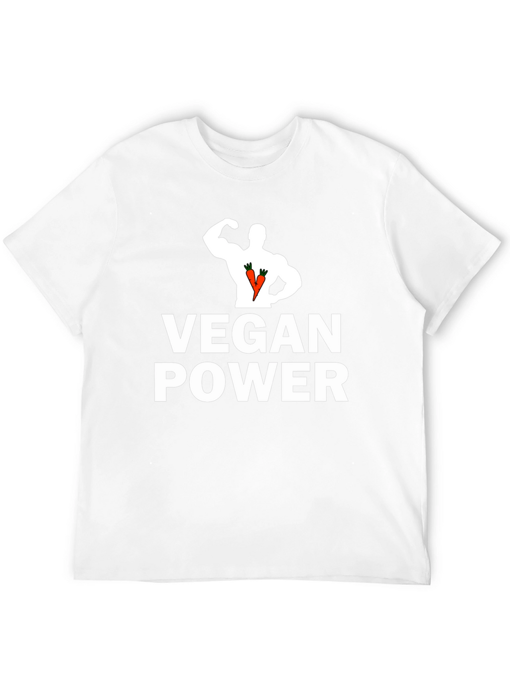 Vegan Power T-Shirt - Strong & Healthy Lifestyle Tee