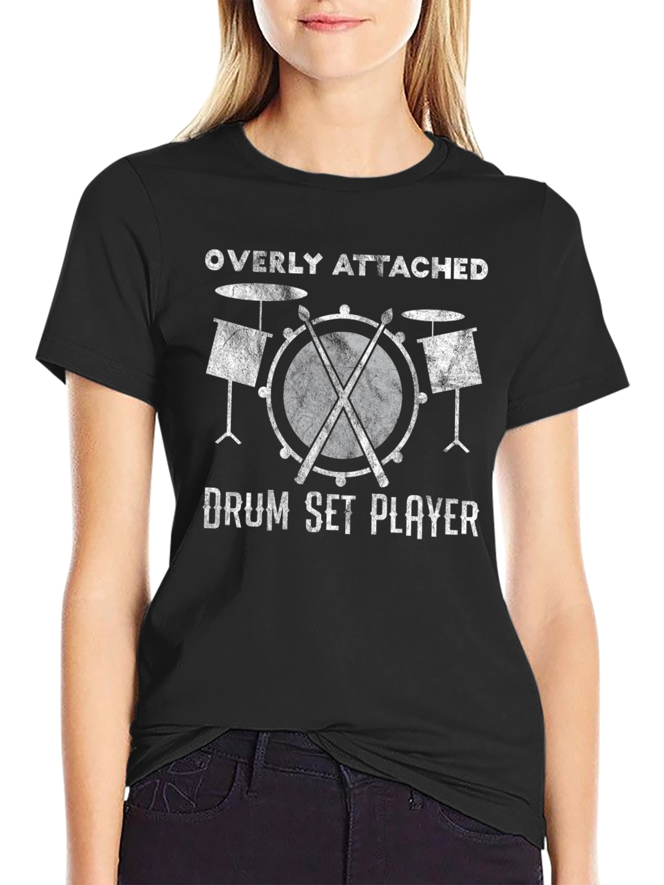 Overly Attached Drum Set Player T-Shirt