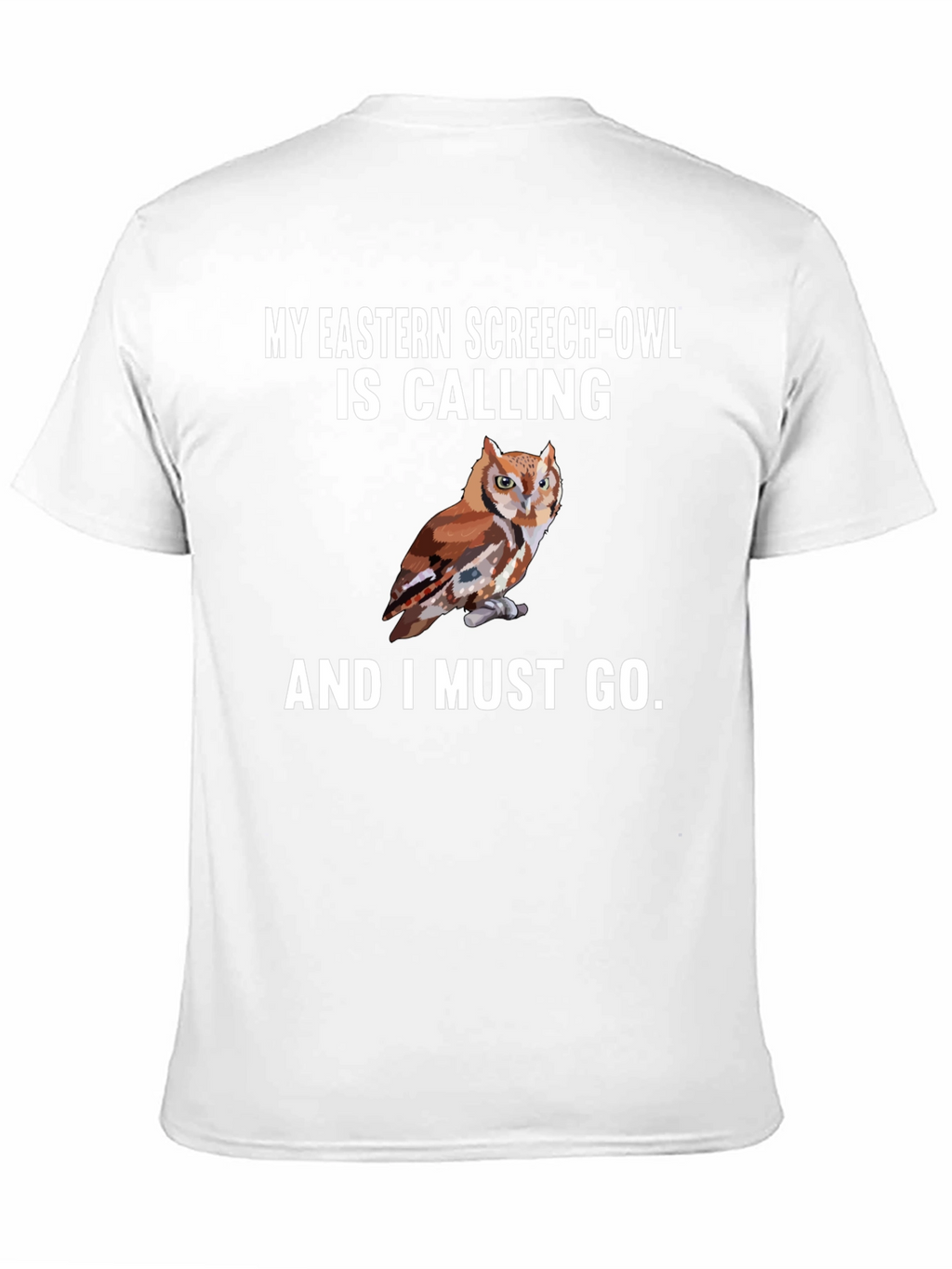 Eastern Screech Owl Calling T-Shirt