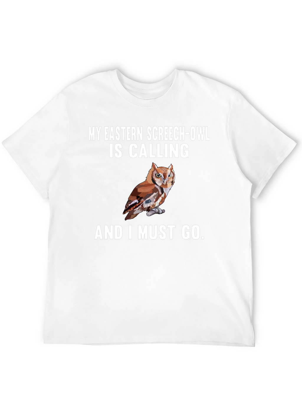 Eastern Screech Owl Calling T-Shirt