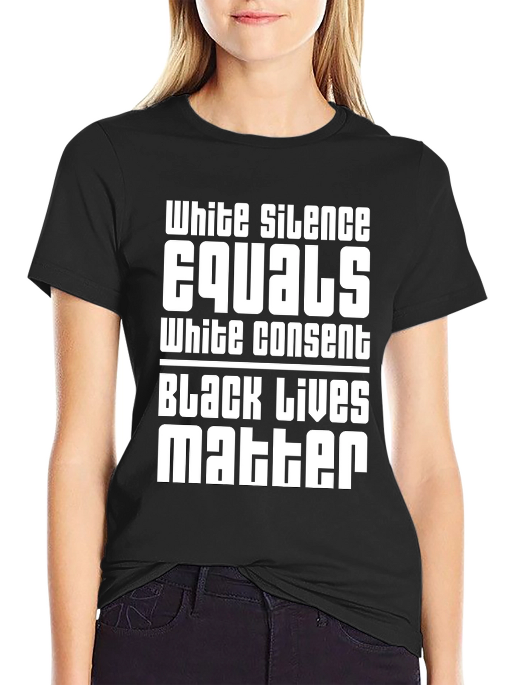 Black Lives Matter Statement Graphic Tee