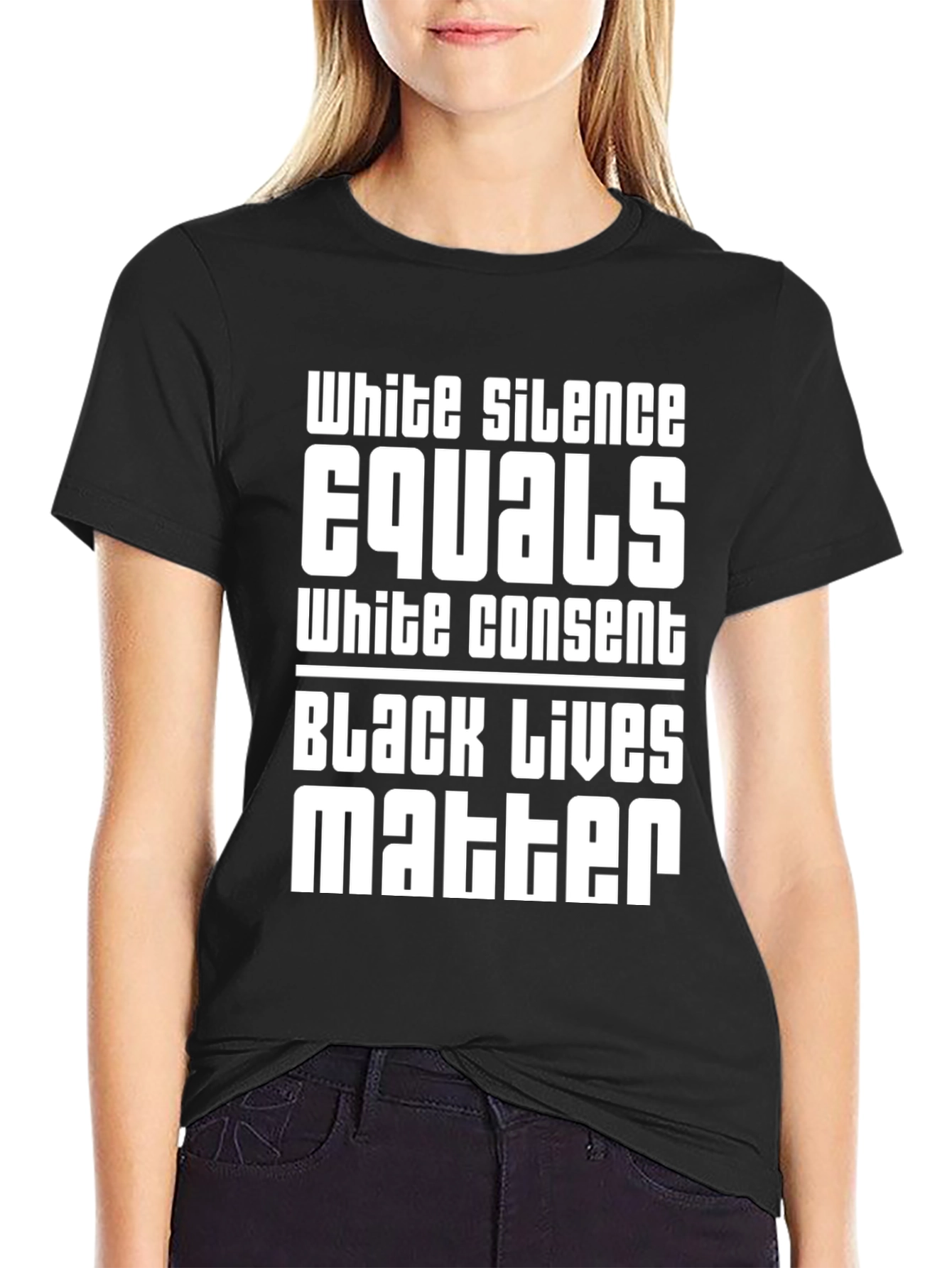 Black Lives Matter Statement Graphic Tee