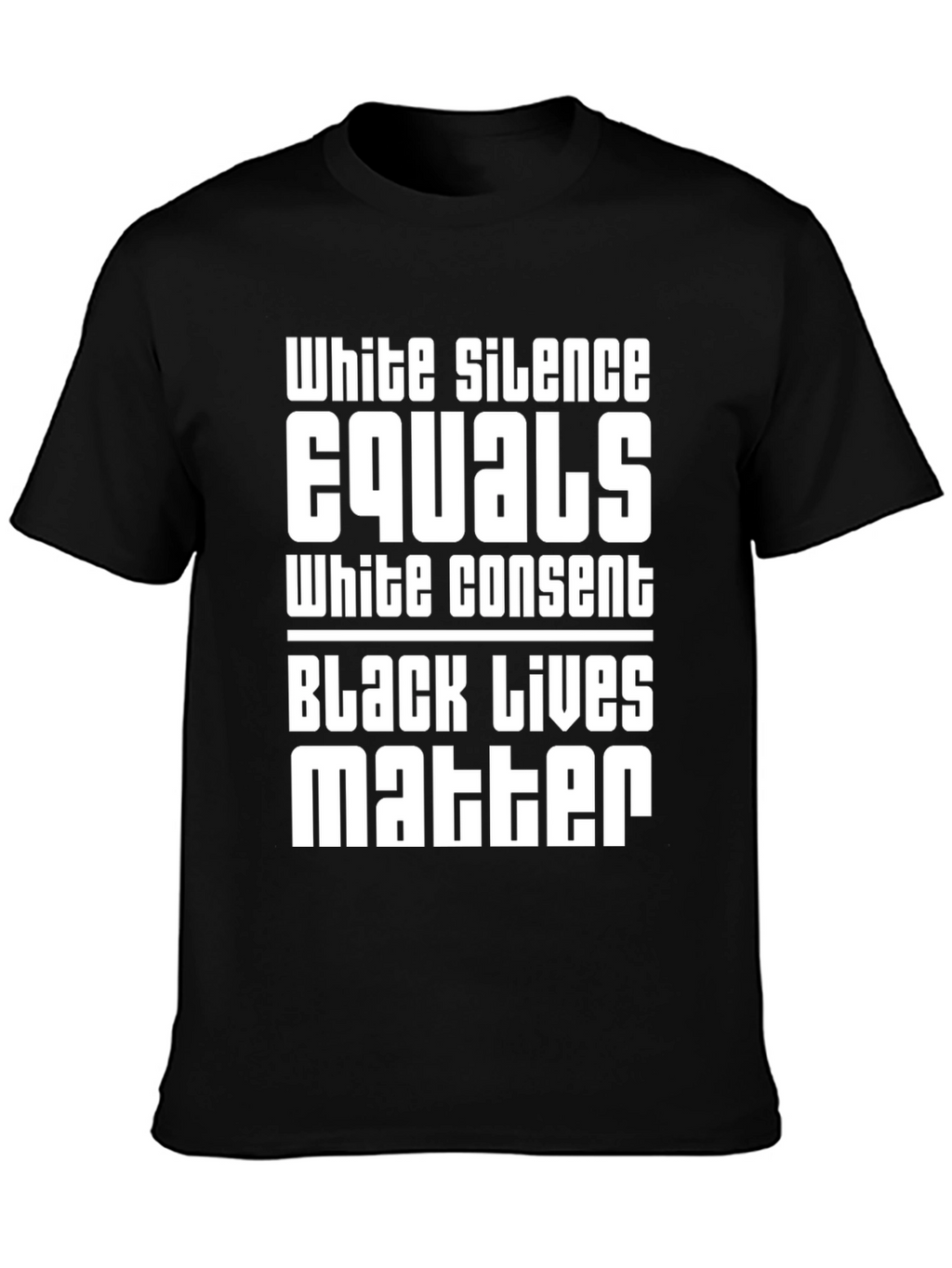 Black Lives Matter Statement Graphic Tee