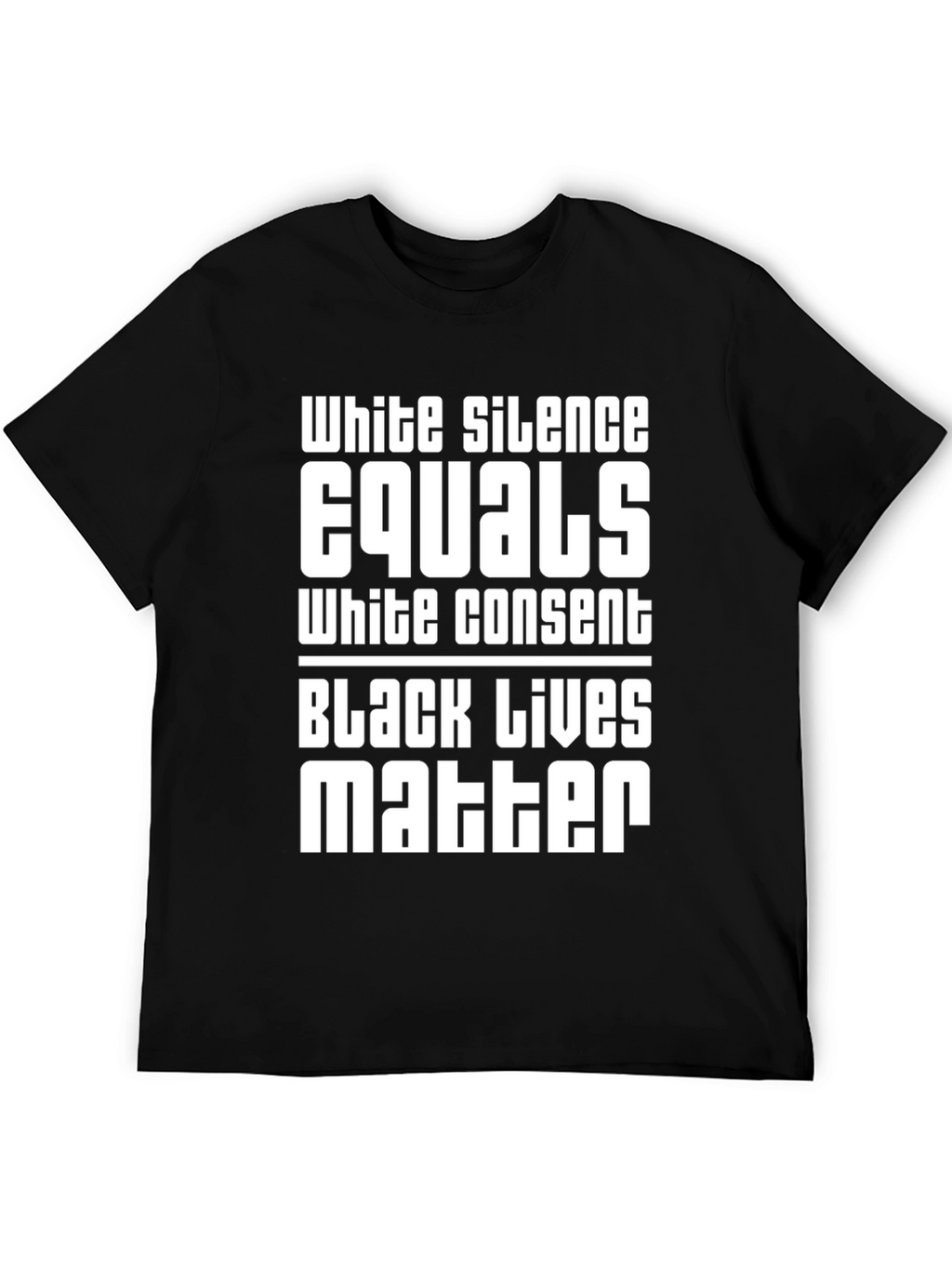 Black Lives Matter Statement Graphic Tee