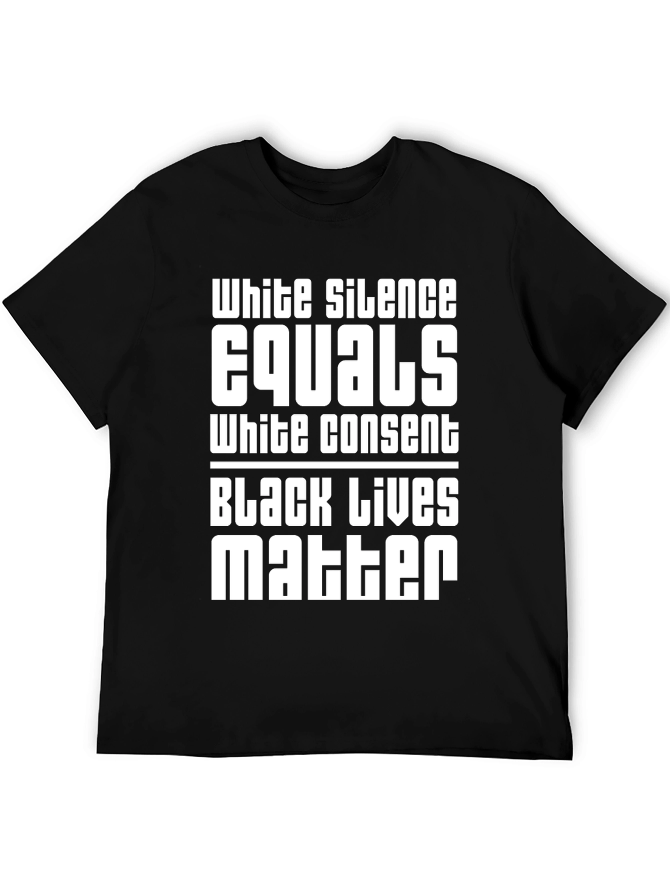 Black Lives Matter Statement Graphic Tee