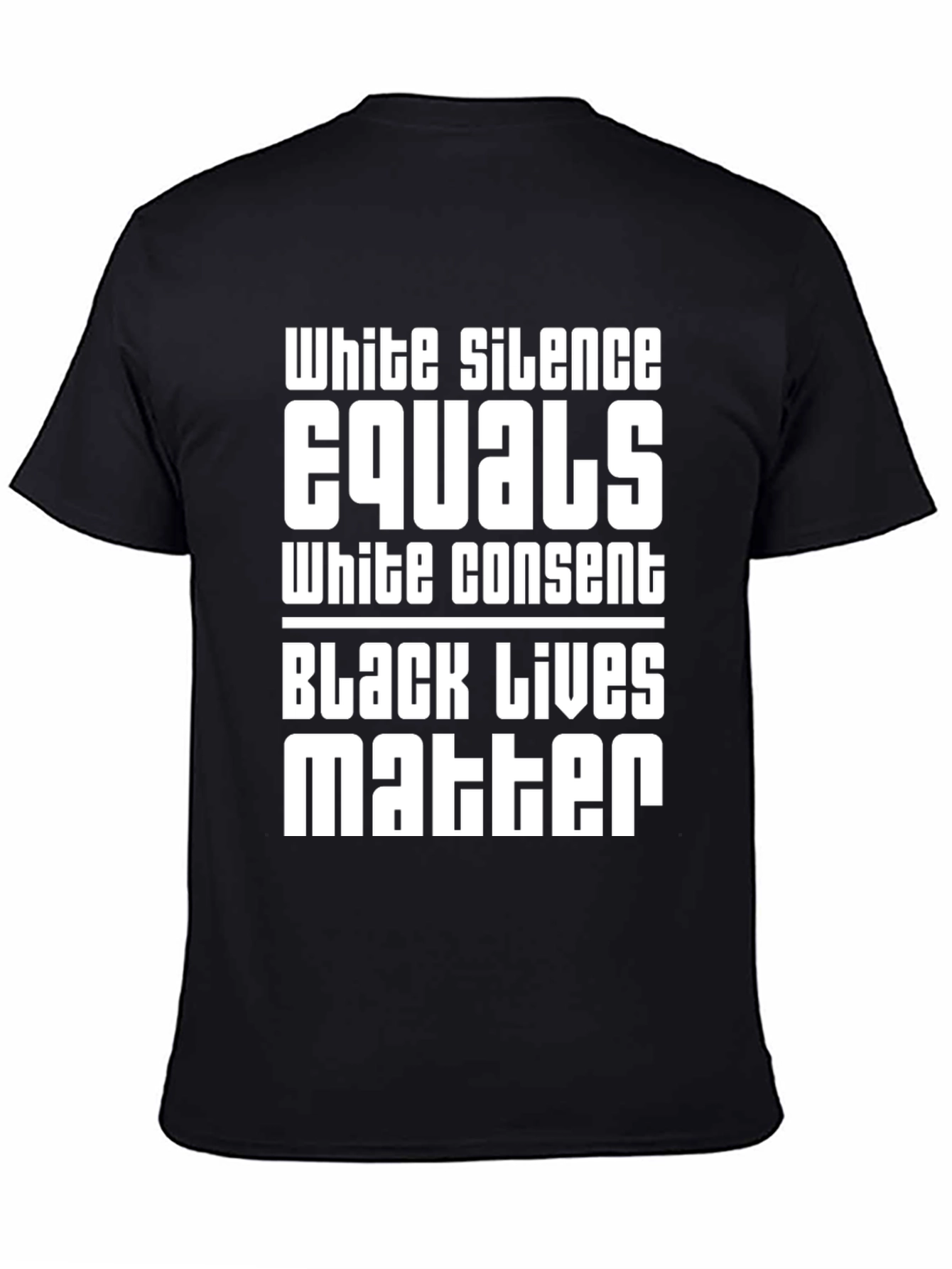 Black Lives Matter Statement Graphic Tee