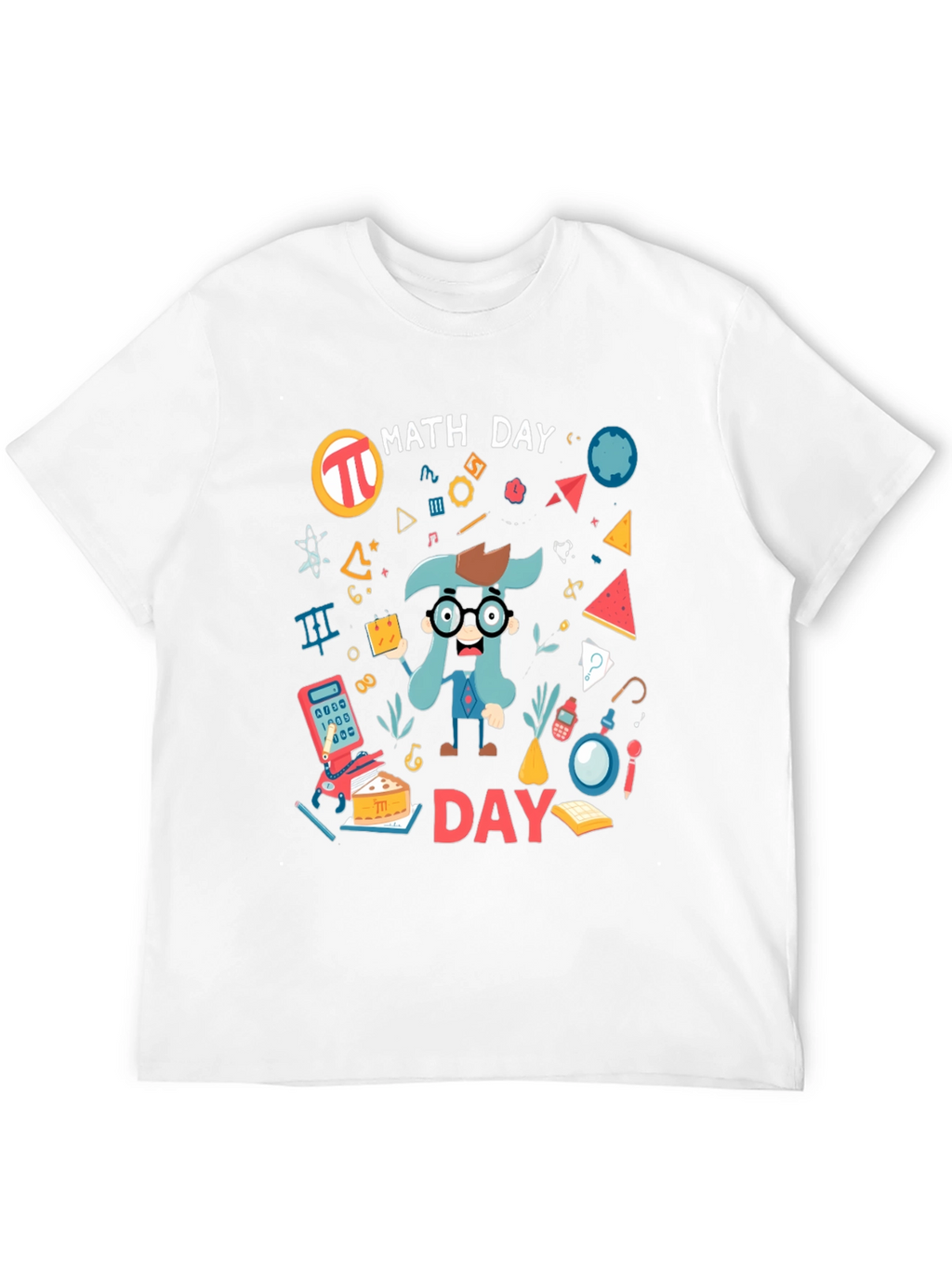 Math Day Graphic T-Shirt - Black
