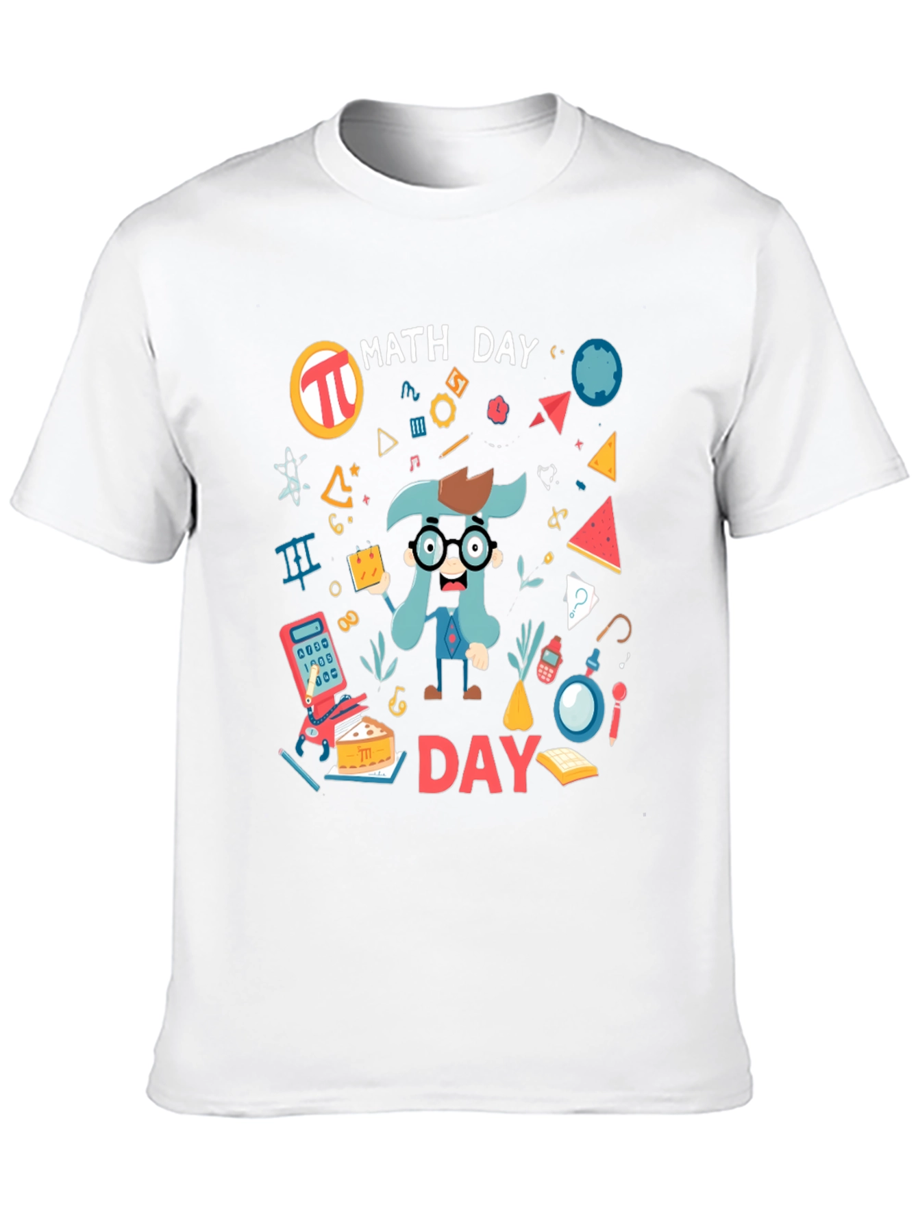 Math Day Graphic T-Shirt - Black