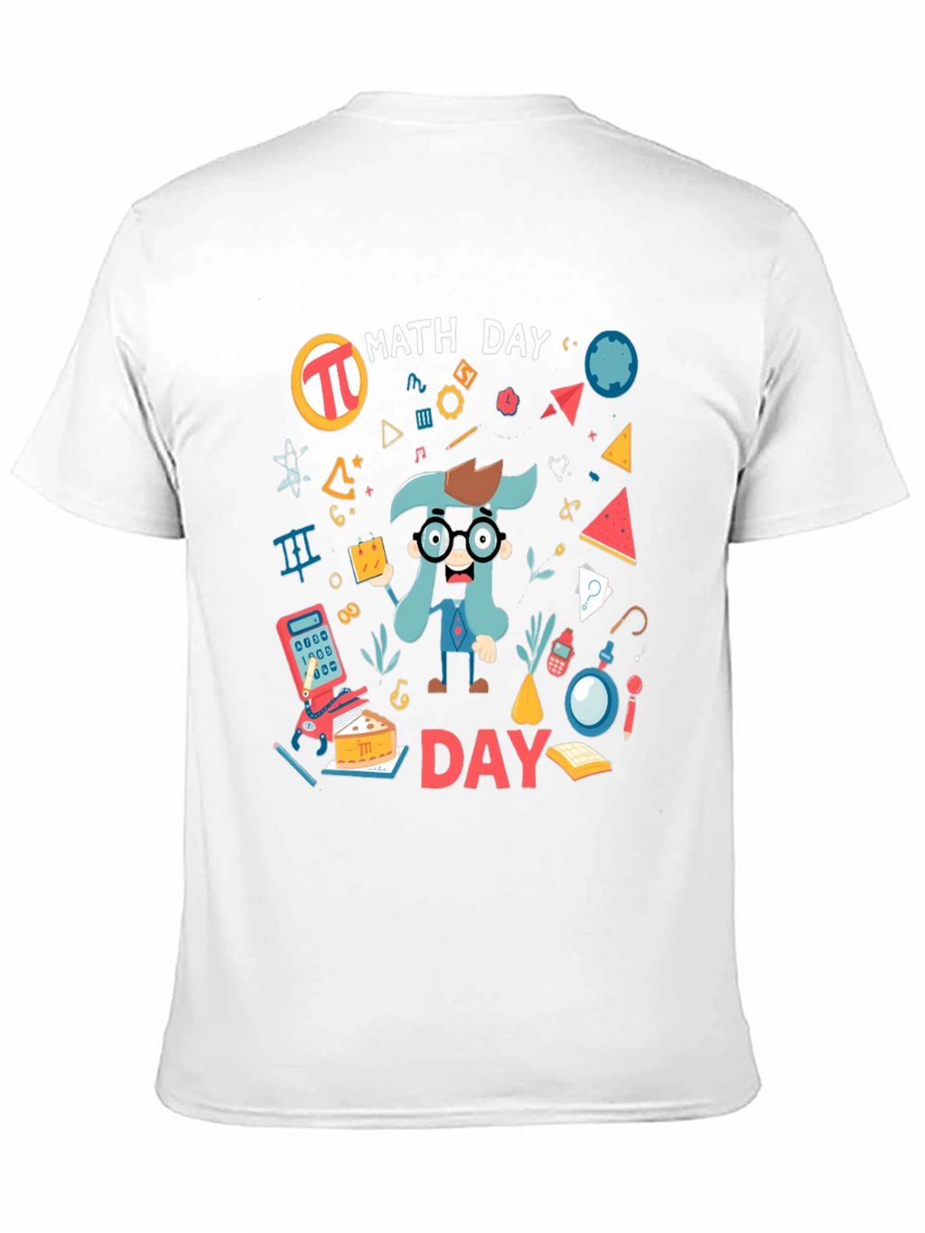 Math Day Graphic T-Shirt - Black