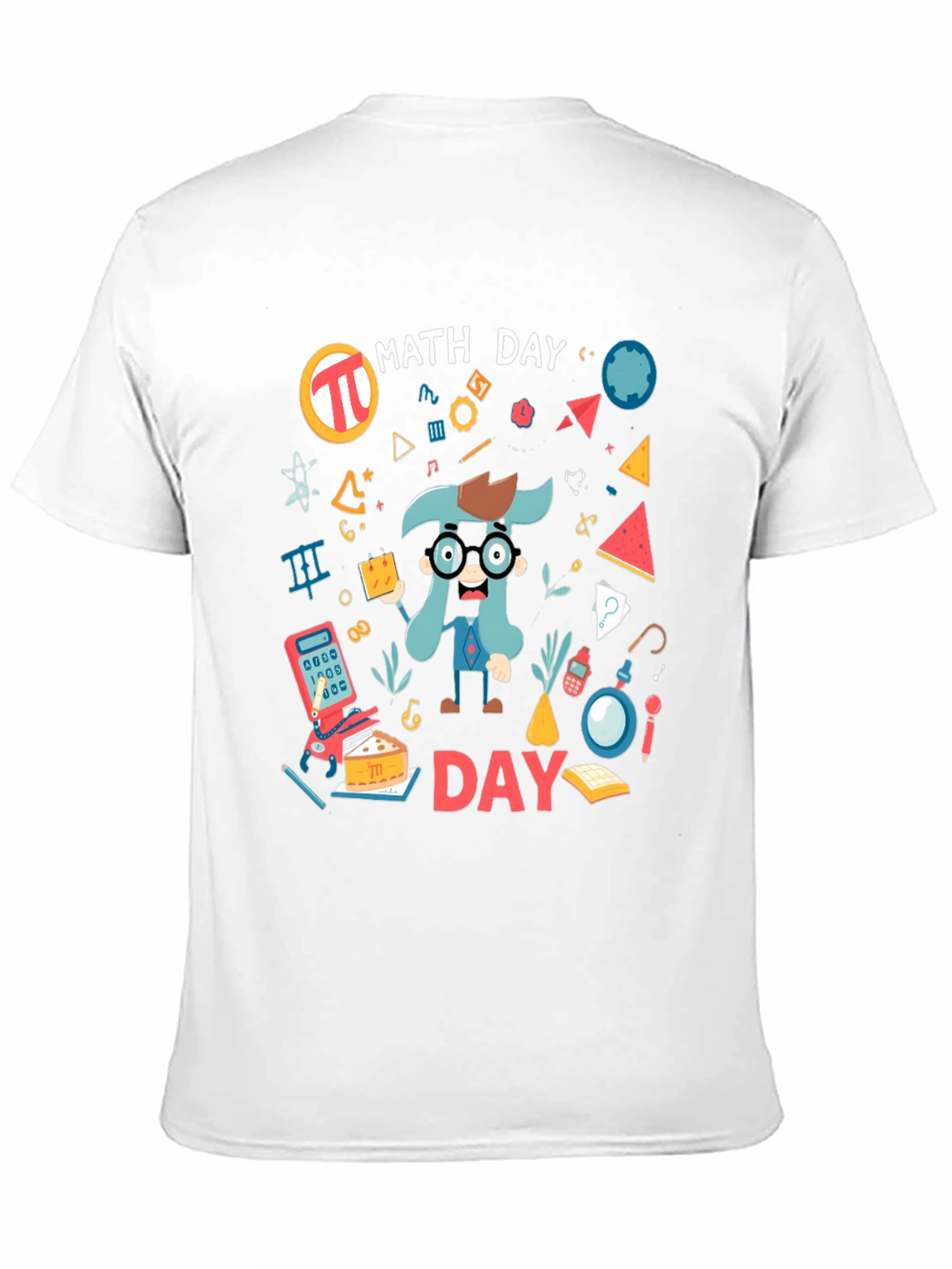Math Day Graphic T-Shirt - Black