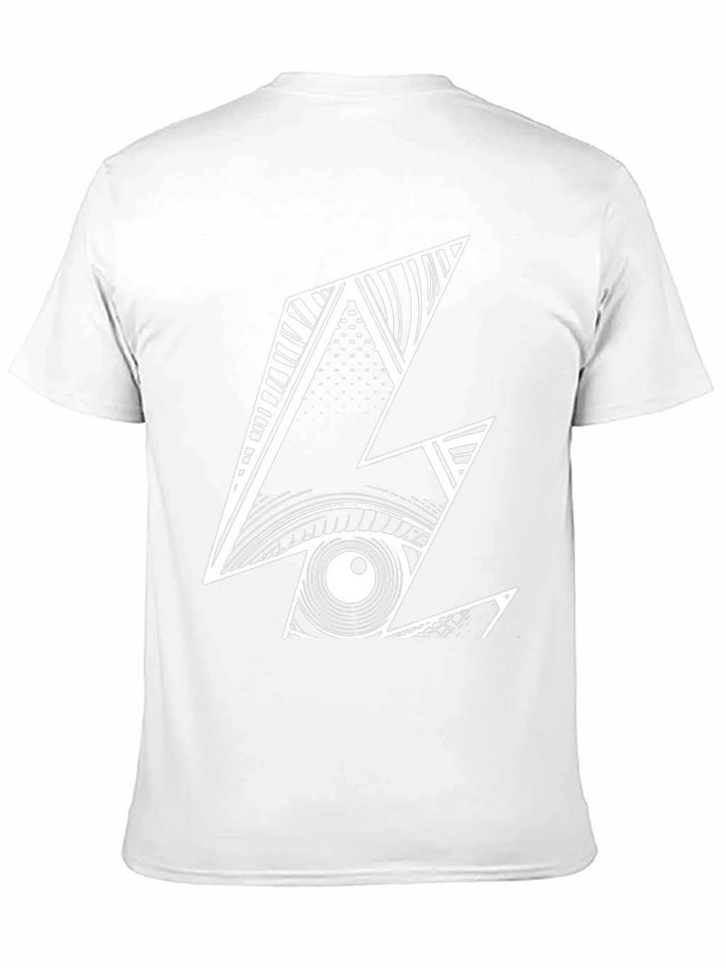 Abstract Graphic Print Mens T-Shirt