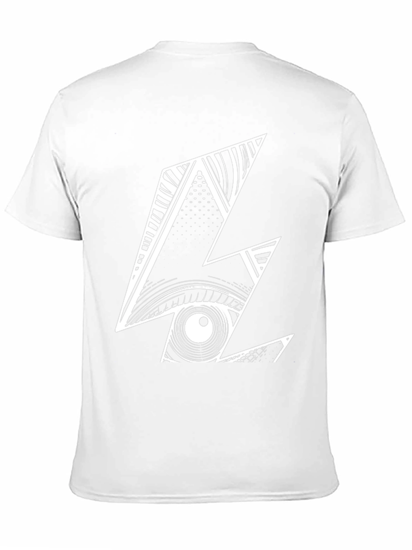 Abstract Graphic Print Mens T-Shirt