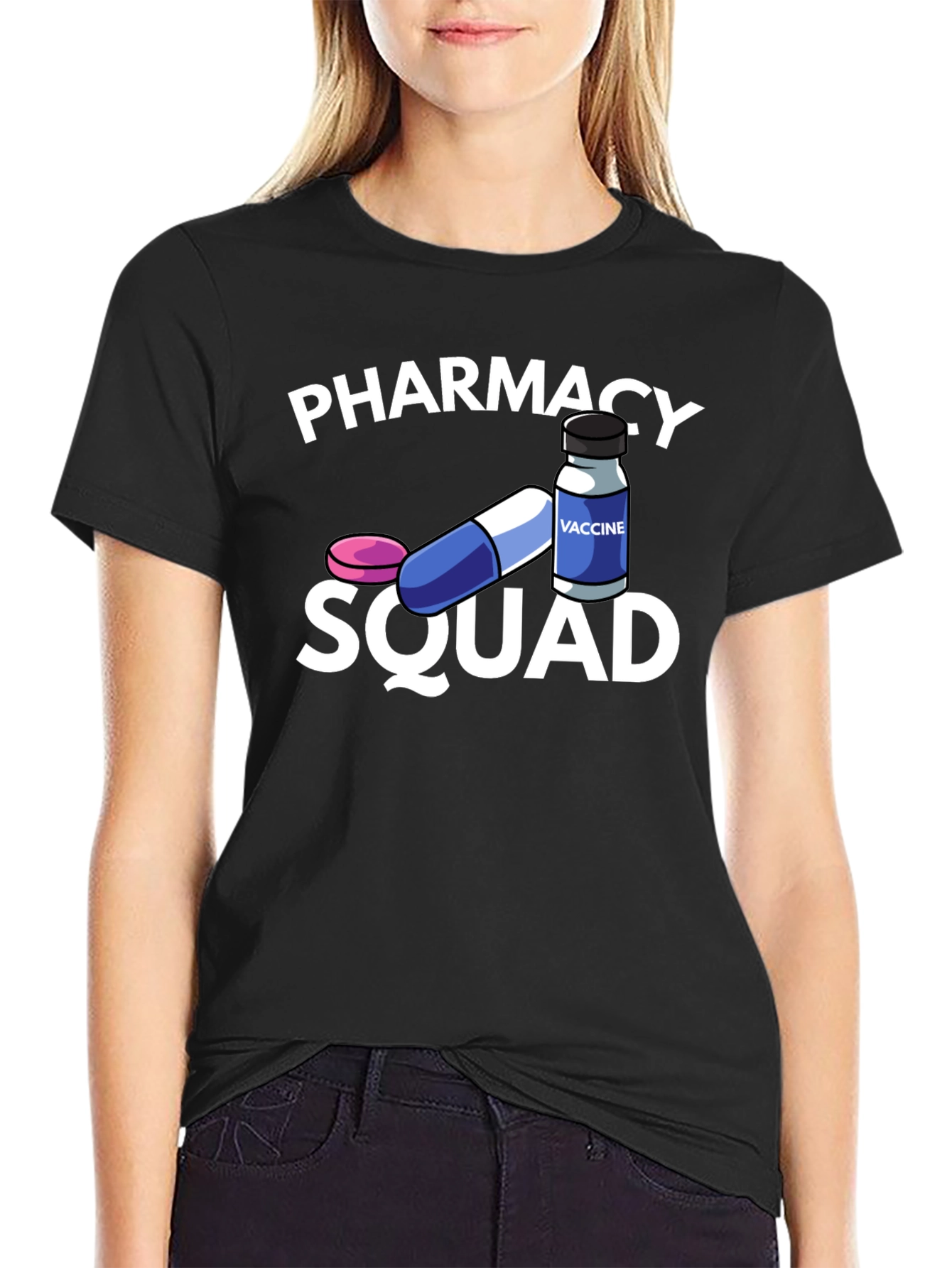 Pharmacy Squad T-Shirt - Vaccine Hero Tee