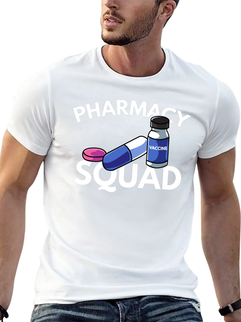 Pharmacy Squad T-Shirt - Vaccine Hero Tee