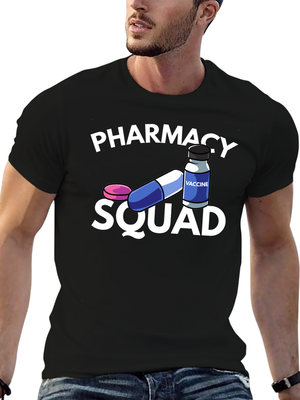 Pharmacy Squad T-Shirt - Vaccine Hero Tee