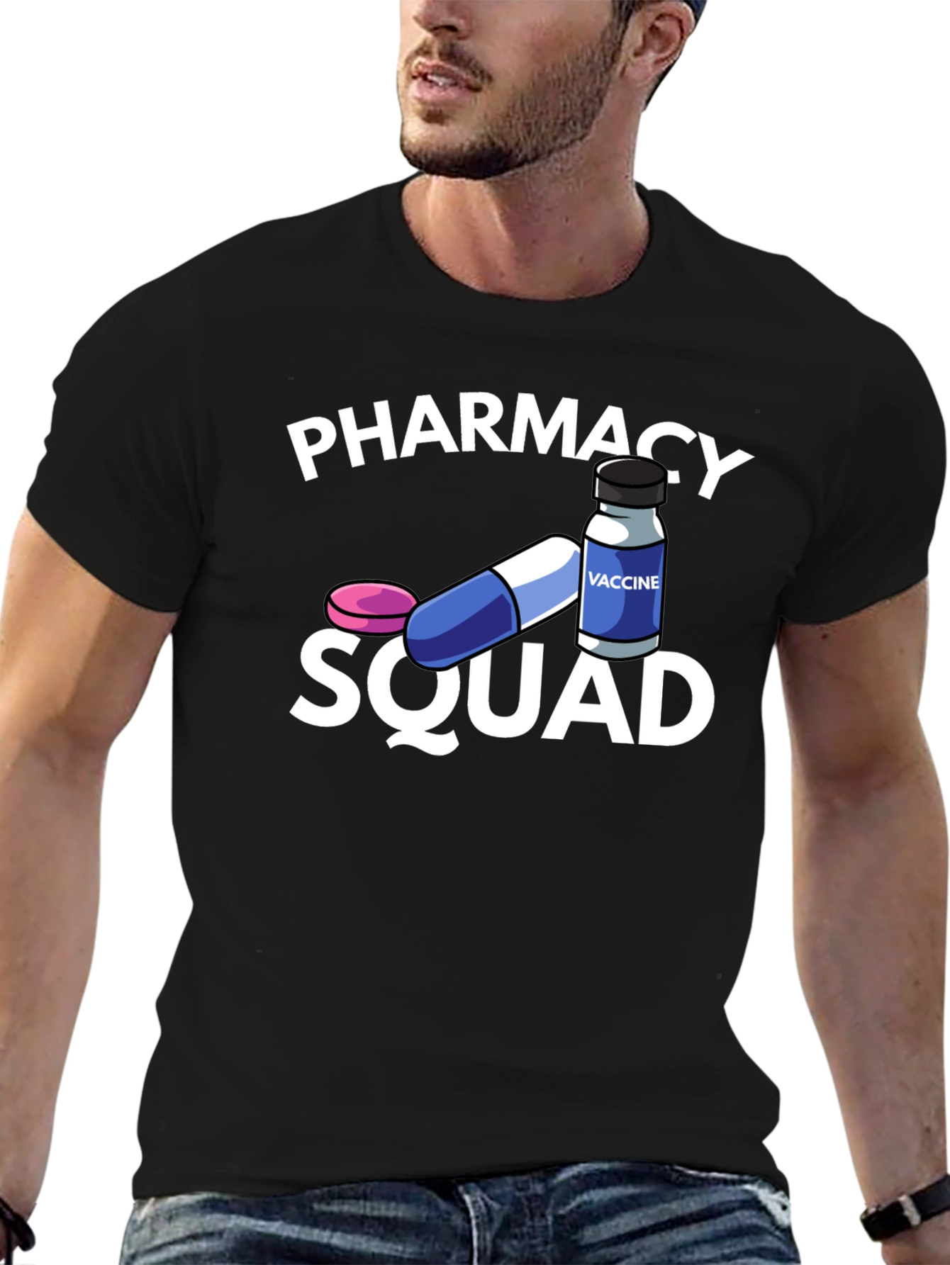 Pharmacy Squad T-Shirt - Vaccine Hero Tee