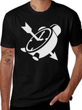 Arrow Clock T-Shirt - Unique Graphic Tee