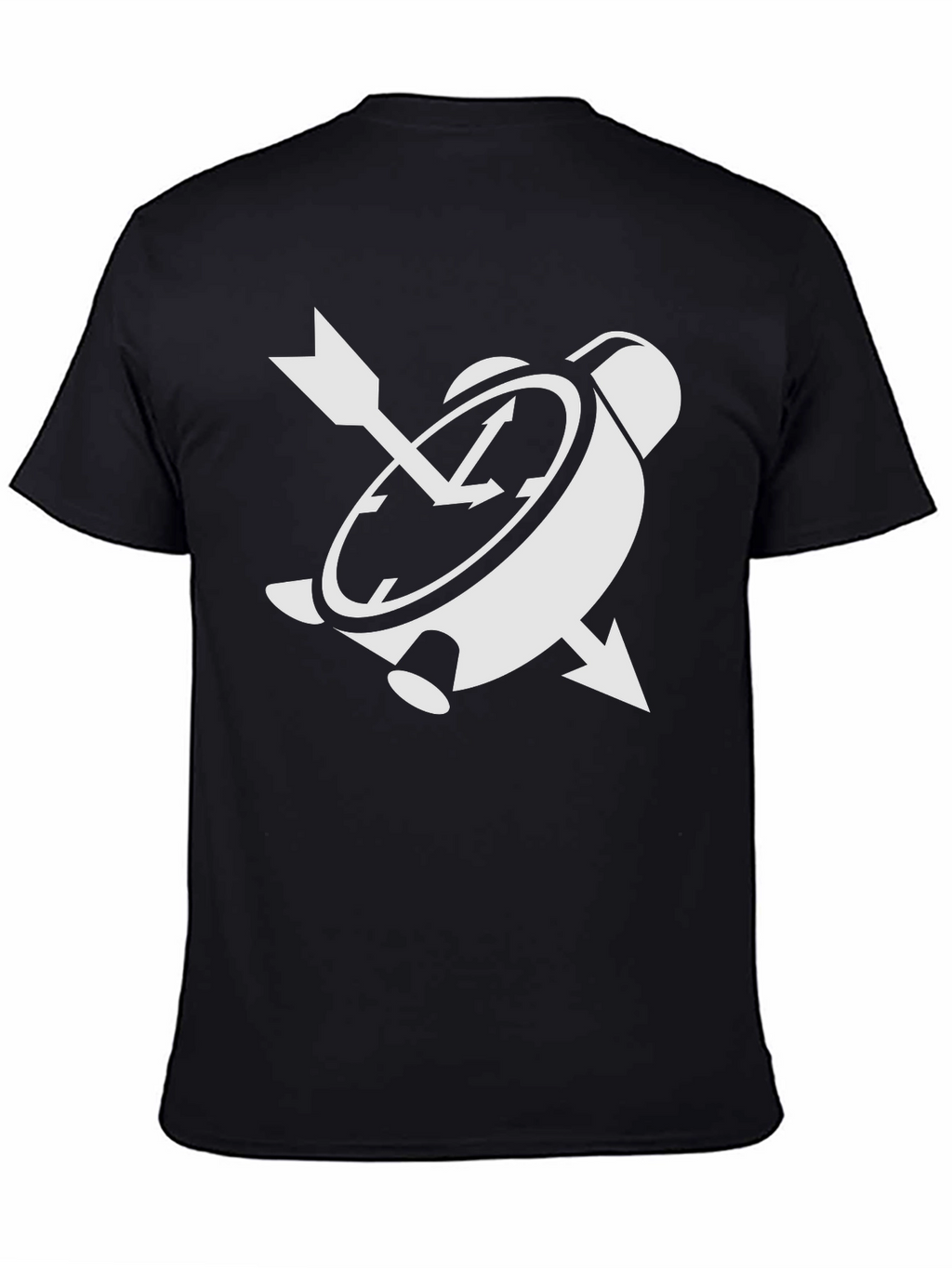 Arrow Clock T-Shirt - Unique Graphic Tee