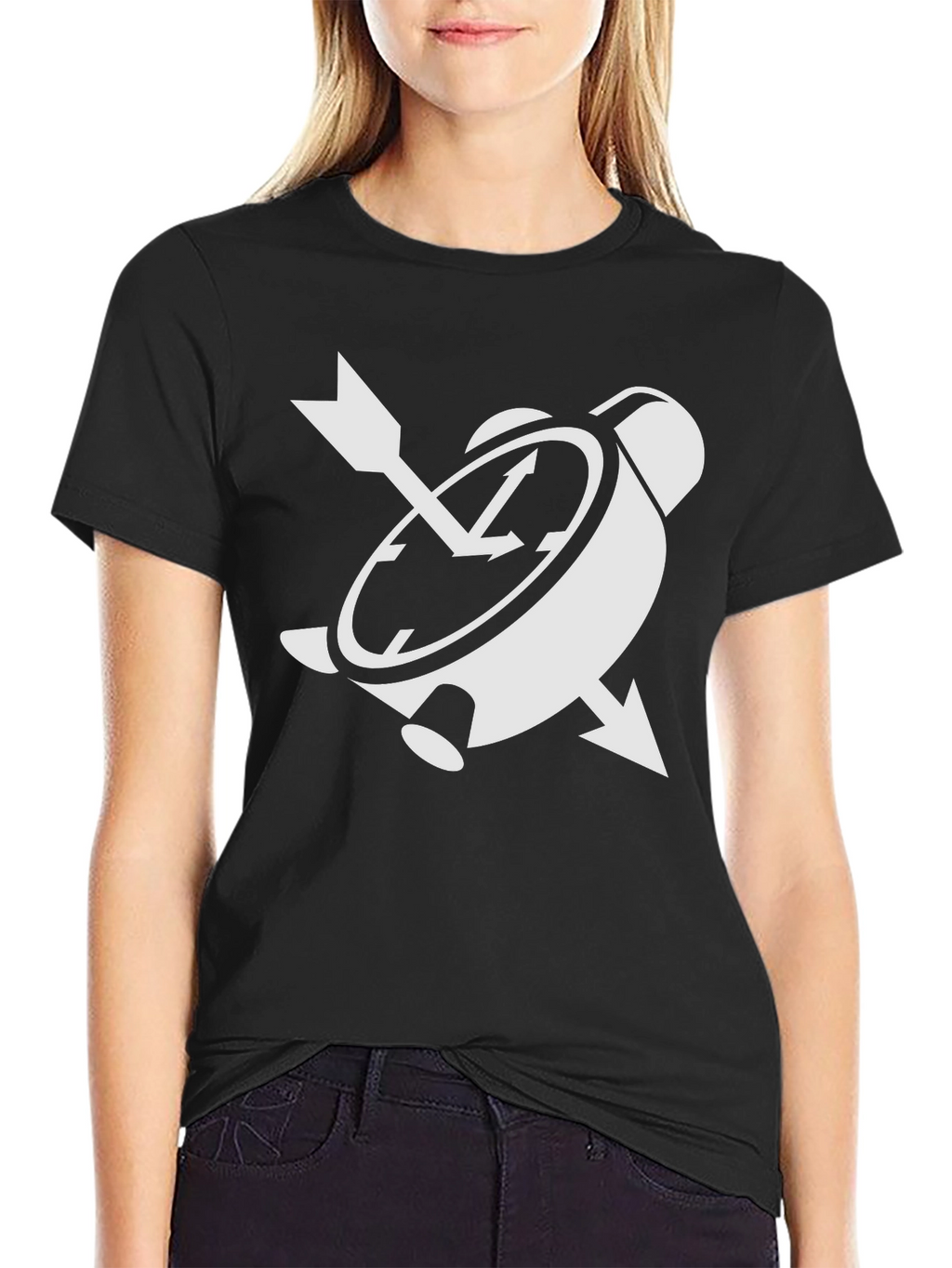Arrow Clock T-Shirt - Unique Graphic Tee
