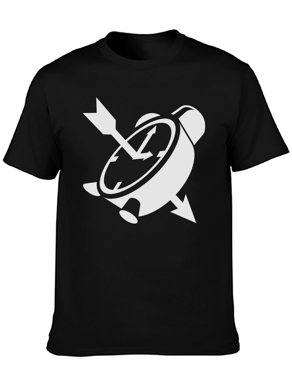 Arrow Clock T-Shirt - Unique Graphic Tee