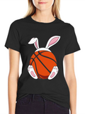 Bunny Basketball Graphic Tee