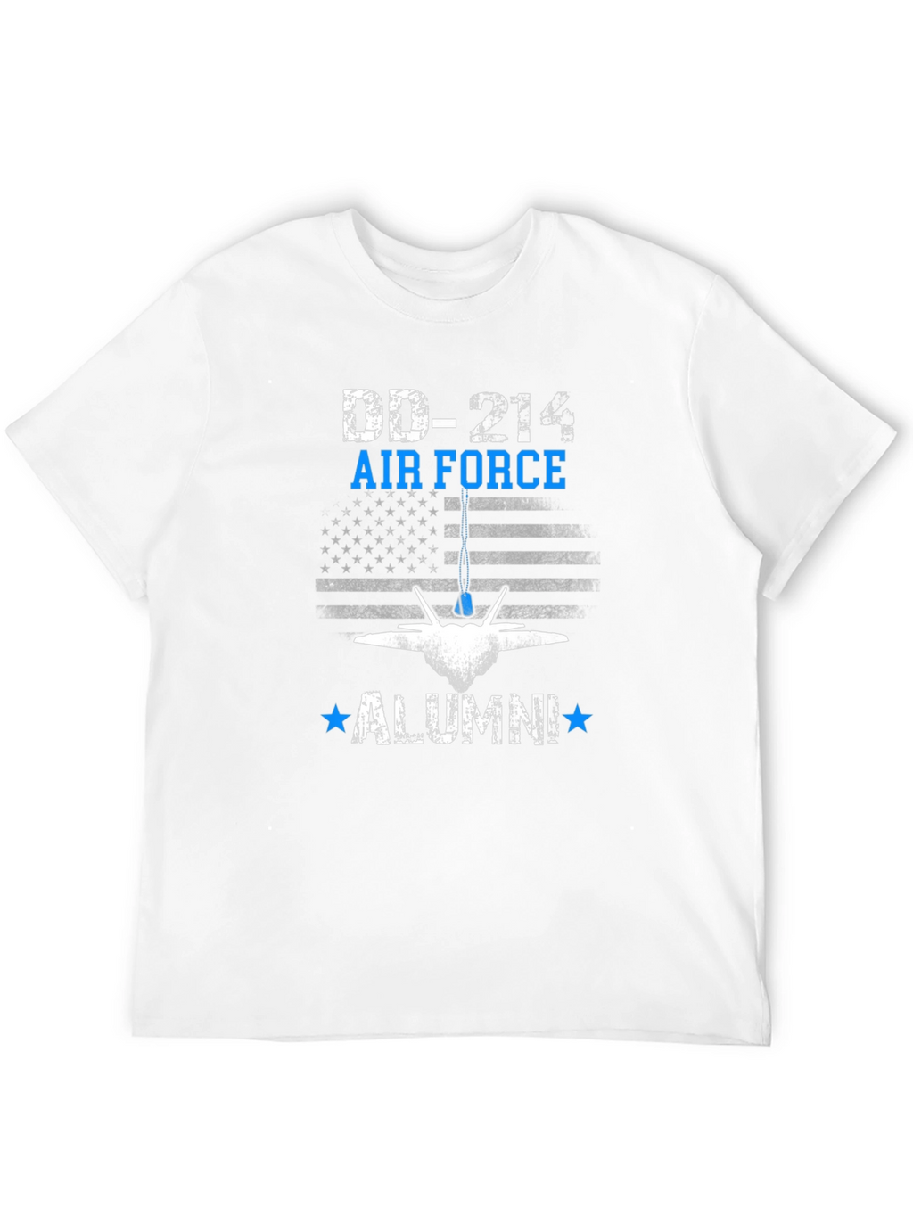 DD-214 Air Force Alumni Black T-Shirt