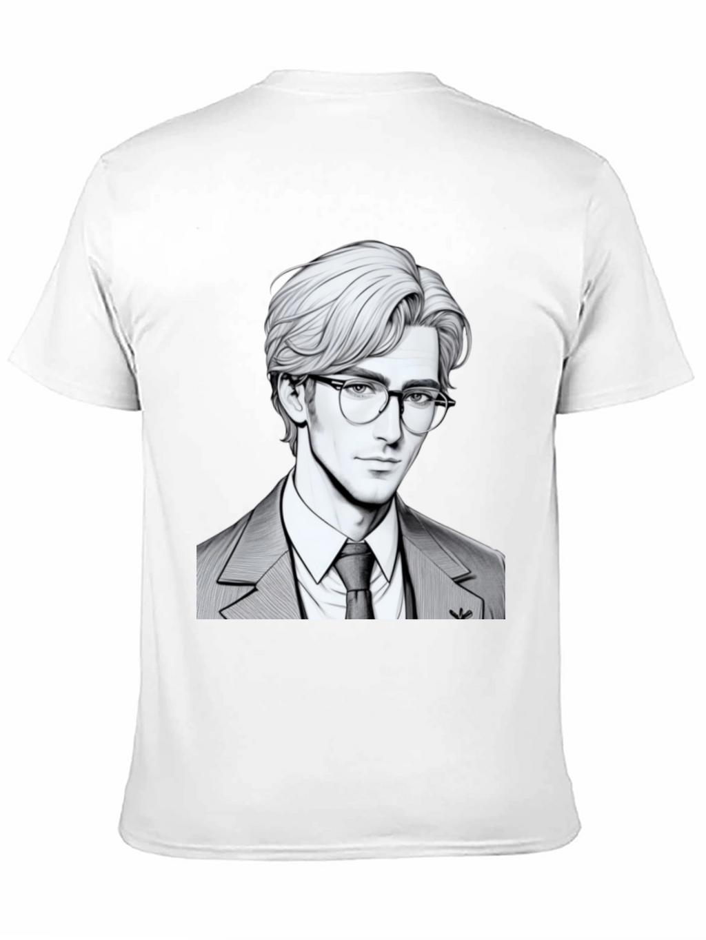Suave Character Graphic Tee - Mens Black T-Shirt