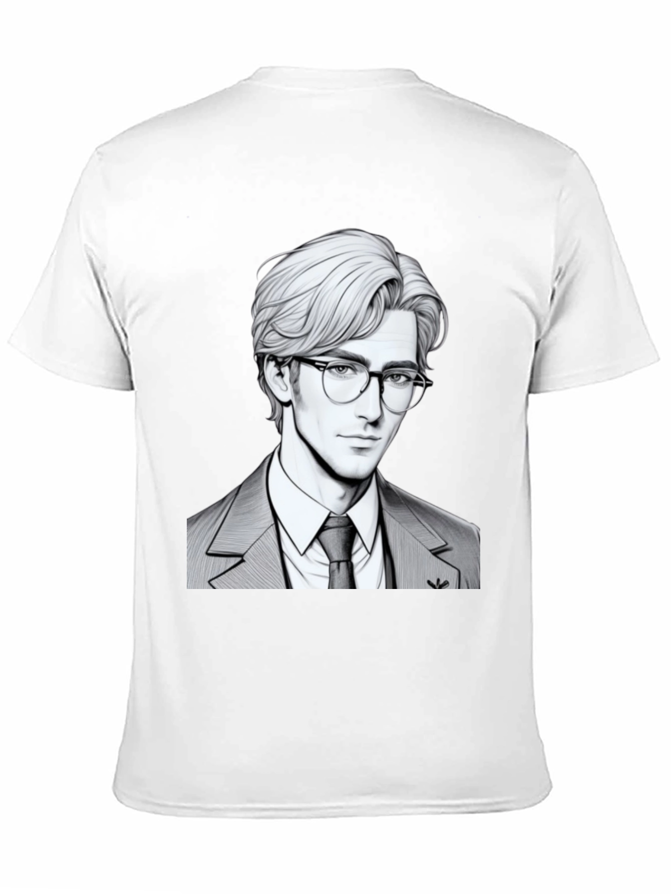 Suave Character Graphic Tee - Mens Black T-Shirt
