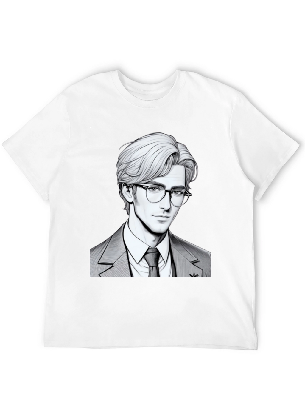 Suave Character Graphic Tee - Mens Black T-Shirt