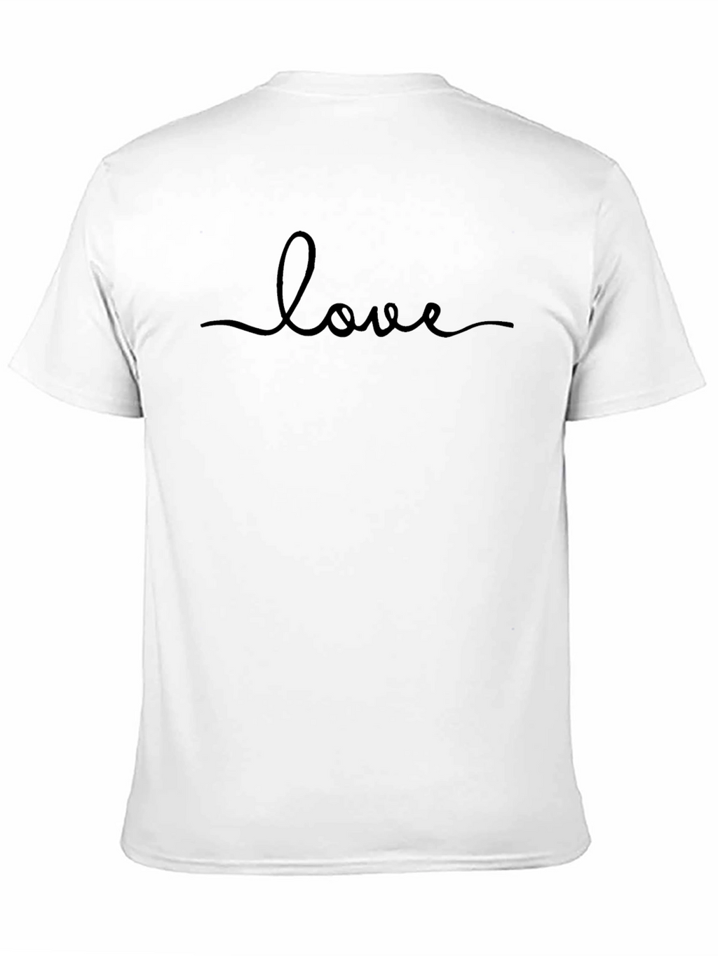 Love Script Tee - Stylish Casual Comfort