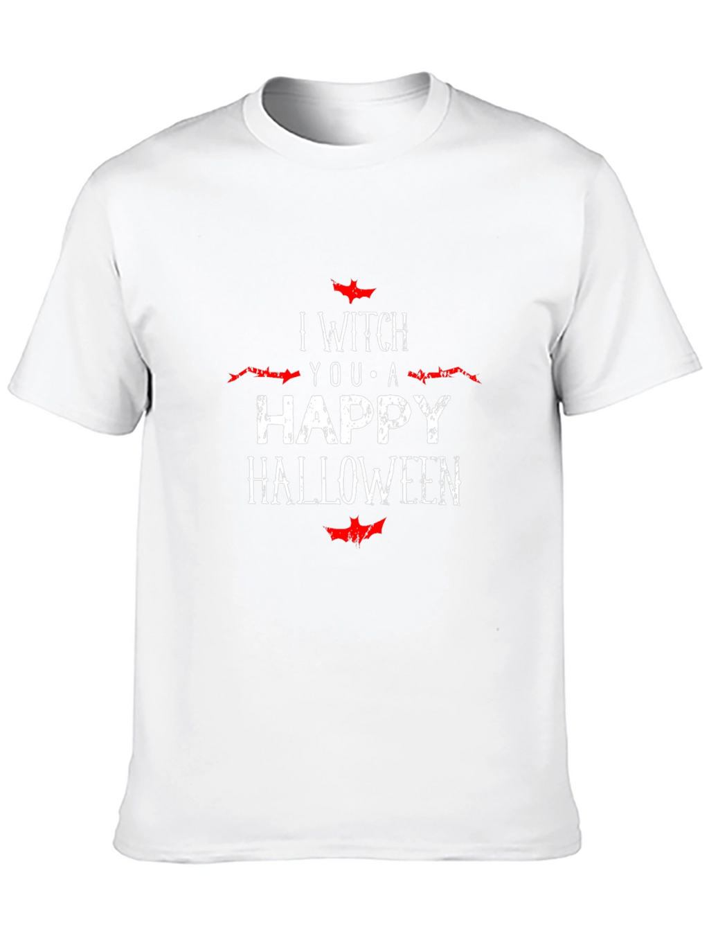 I Witch You A Happy Halloween Black Tee