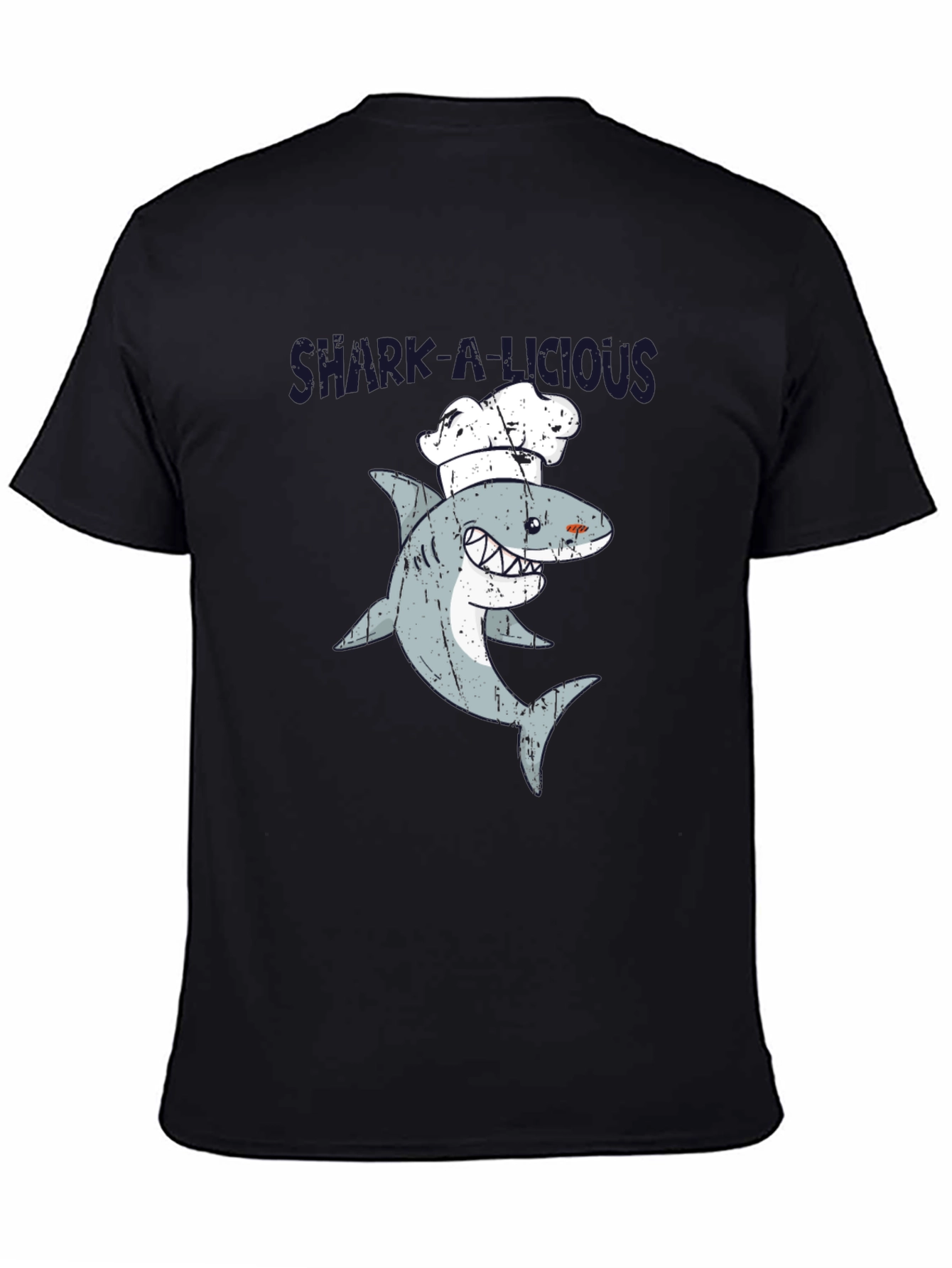 Shark-A-Licious Chef Graphic T-Shirt