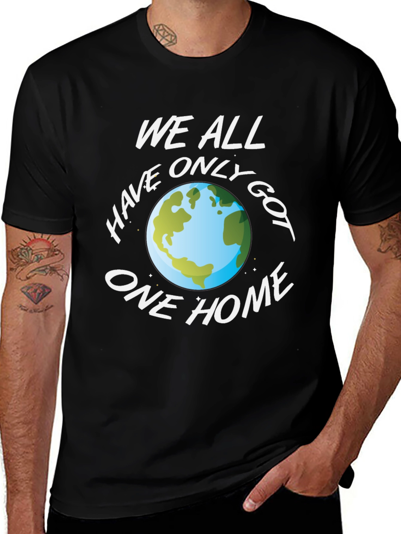 Earth Day T-Shirt - We All Have Only Got One Home
