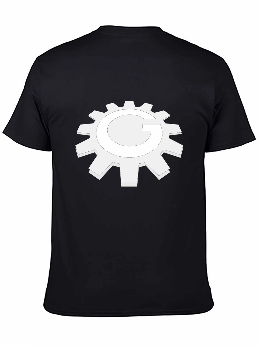 Gear G Graphic Tee - Black Cotton Blend